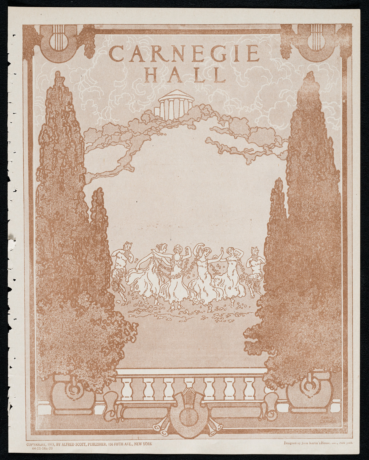 Joan Manén, Violin, November 16, 1920, program page 1