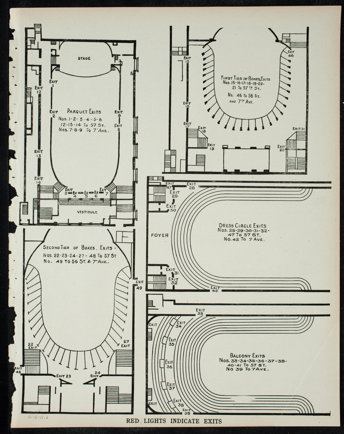 Elmendorf Lecture: Paris, December 12, 1910, program page 11