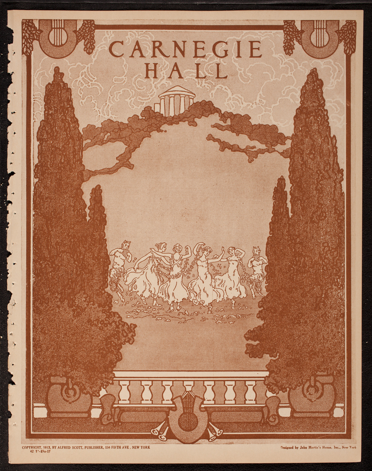Lecture by Ian Hay, November 19, 1917, program page 1