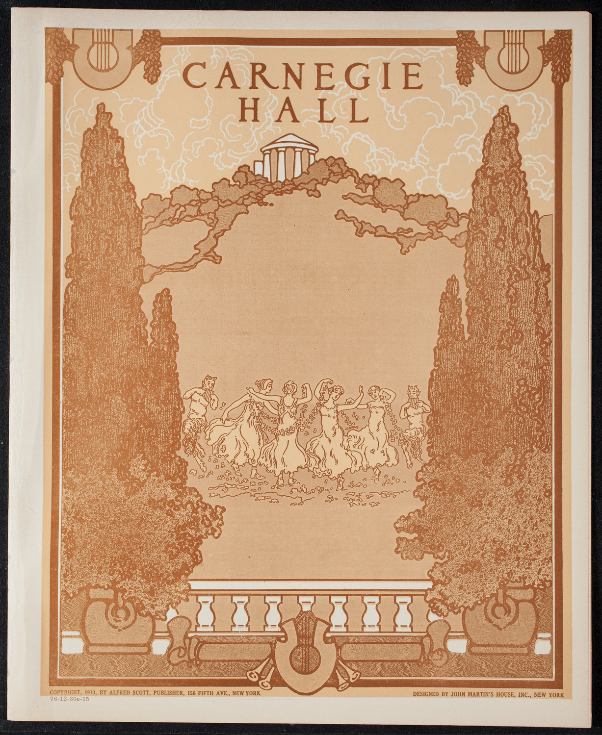 Oratorio Society of New York, December 30, 1915, program page 1