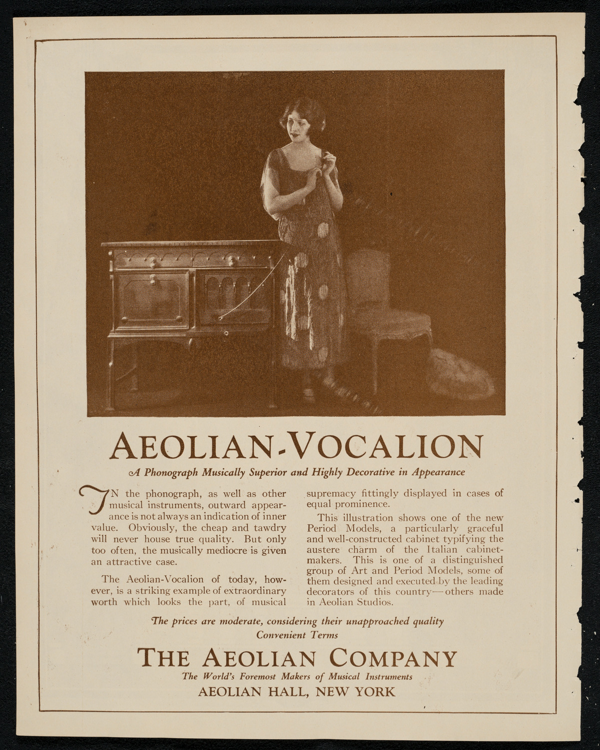 Miron Poliakin, Sara Sokolsky-Freid, and Adele Bliss, February 2, 1924, program page 2
