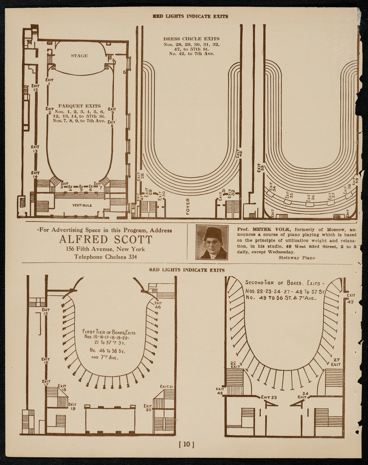 New York Symphony Orchestra, January 26, 1922, program page 10