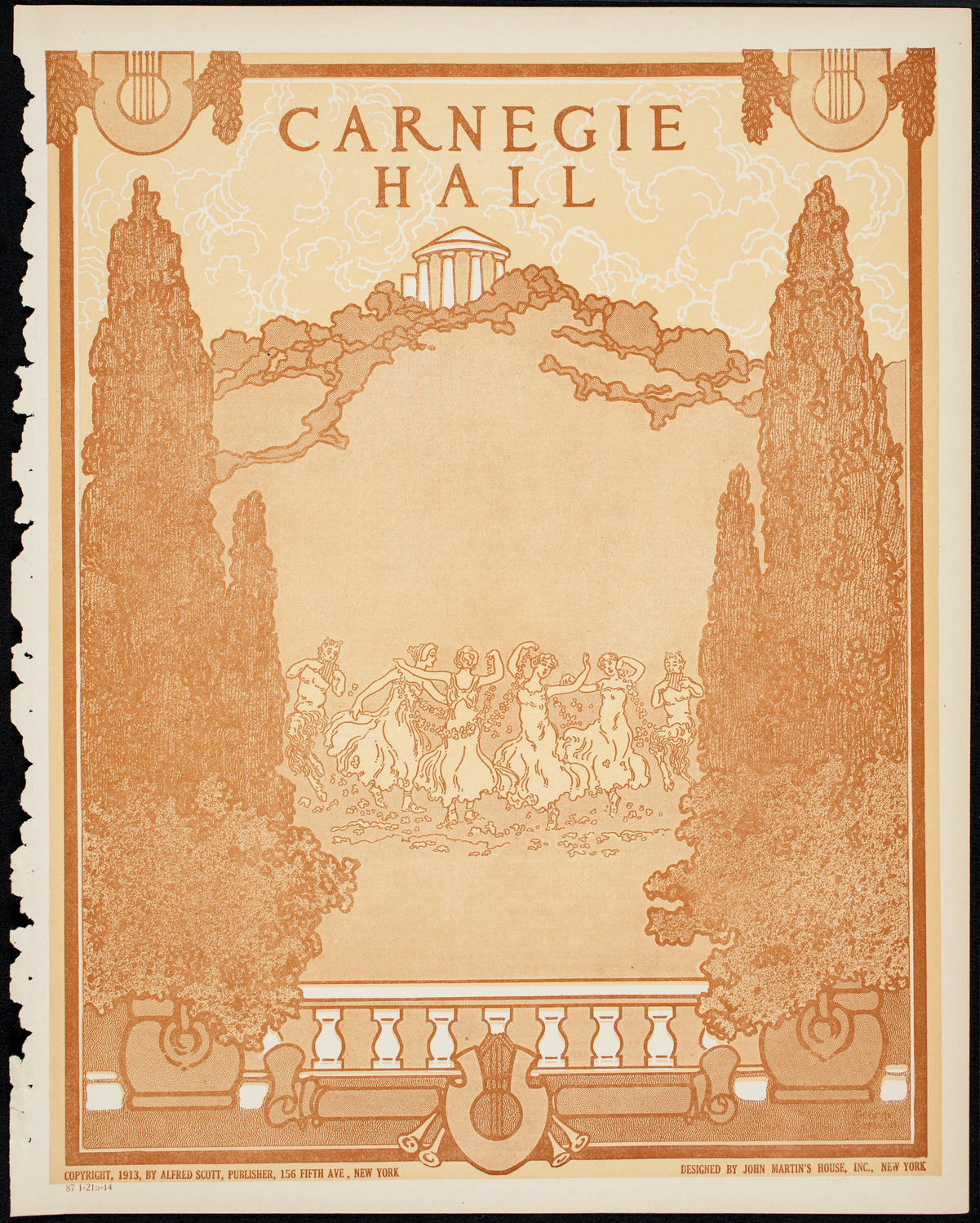 Philadelphia Orchestra, January 21, 1914, program page 1