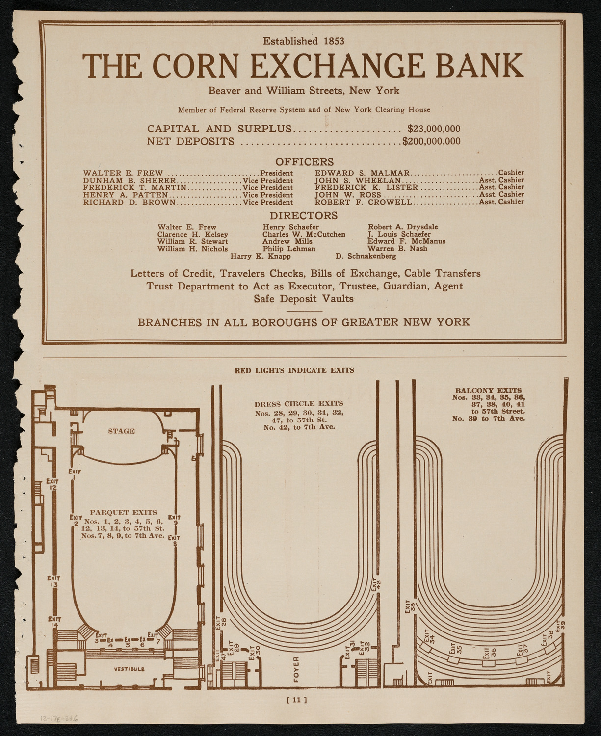 State Symphony Orchestra of New York, December 17, 1924, program page 11