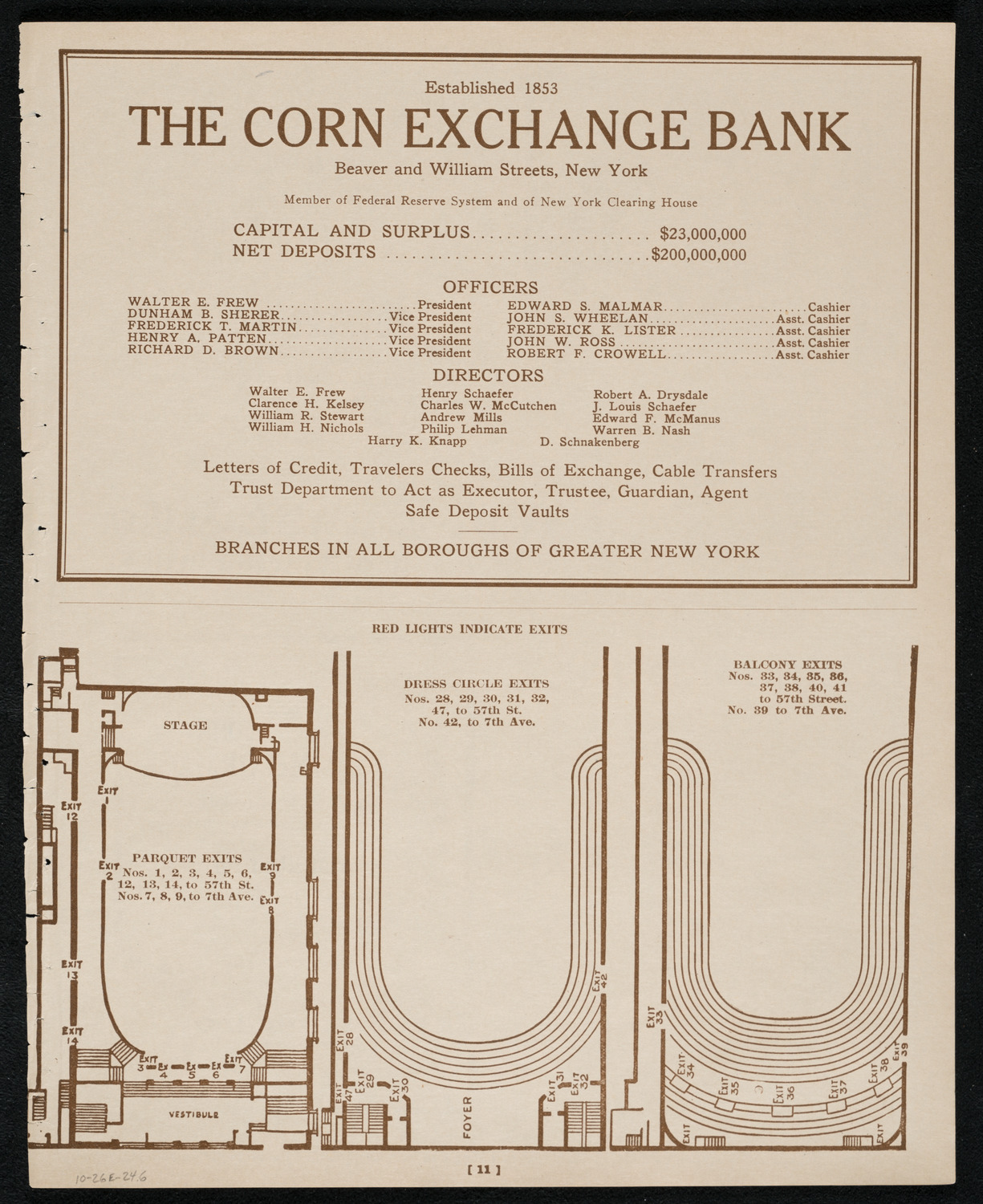 John McCormack, Tenor, October 26, 1924, program page 11