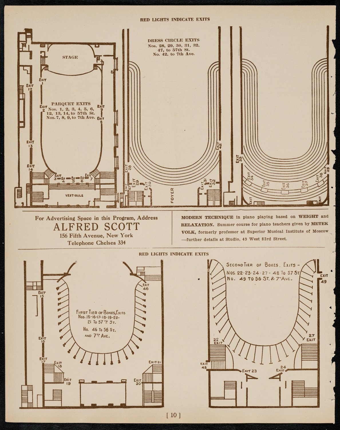 Mecca Temple of New York: Ancient Arabic Order of the Nobles of the Mystic Shrine, March 20, 1922, program page 10