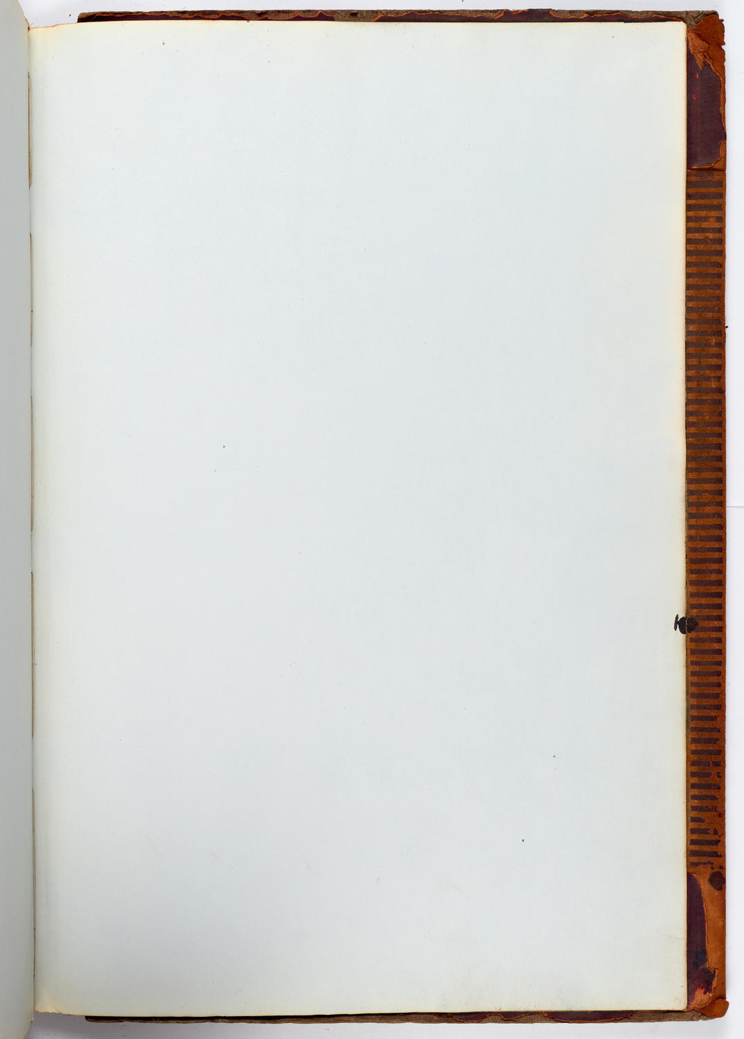 Music Hall Accounting Ledger, volume 1, back endpaper 4