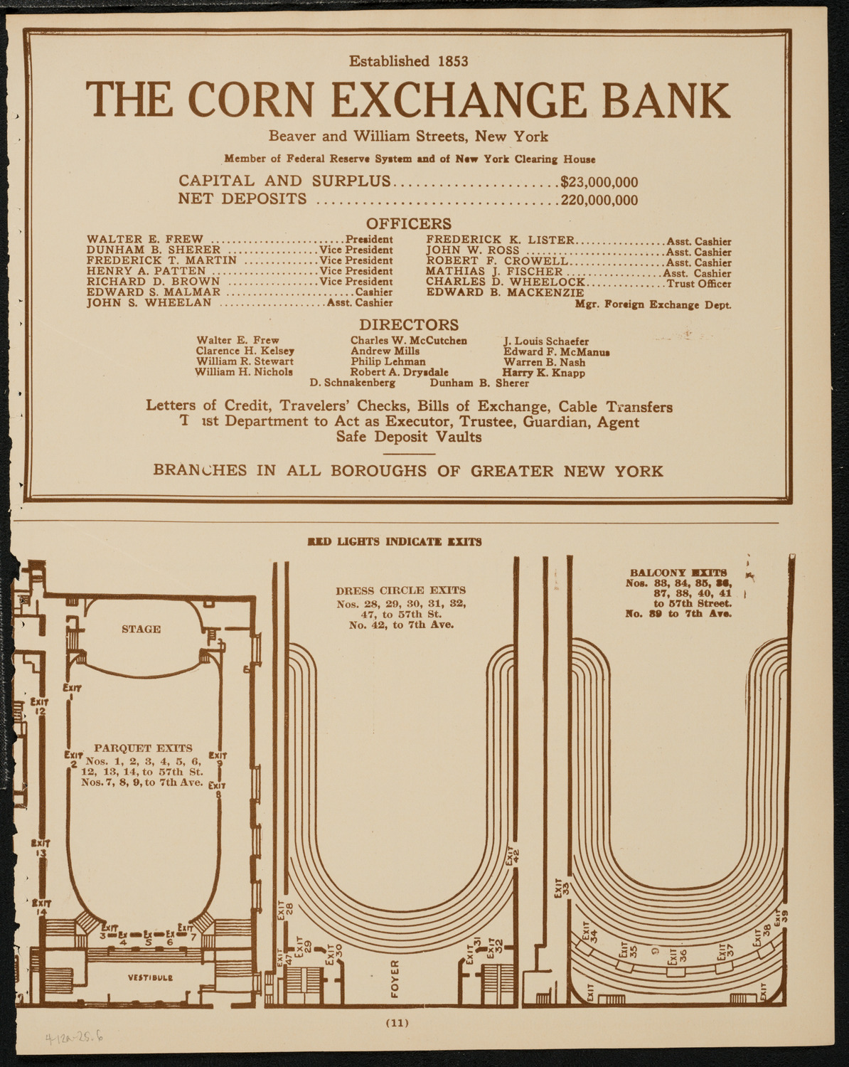 Jewish Teachers' Seminary Annual Concert, April 12, 1925, program page 11