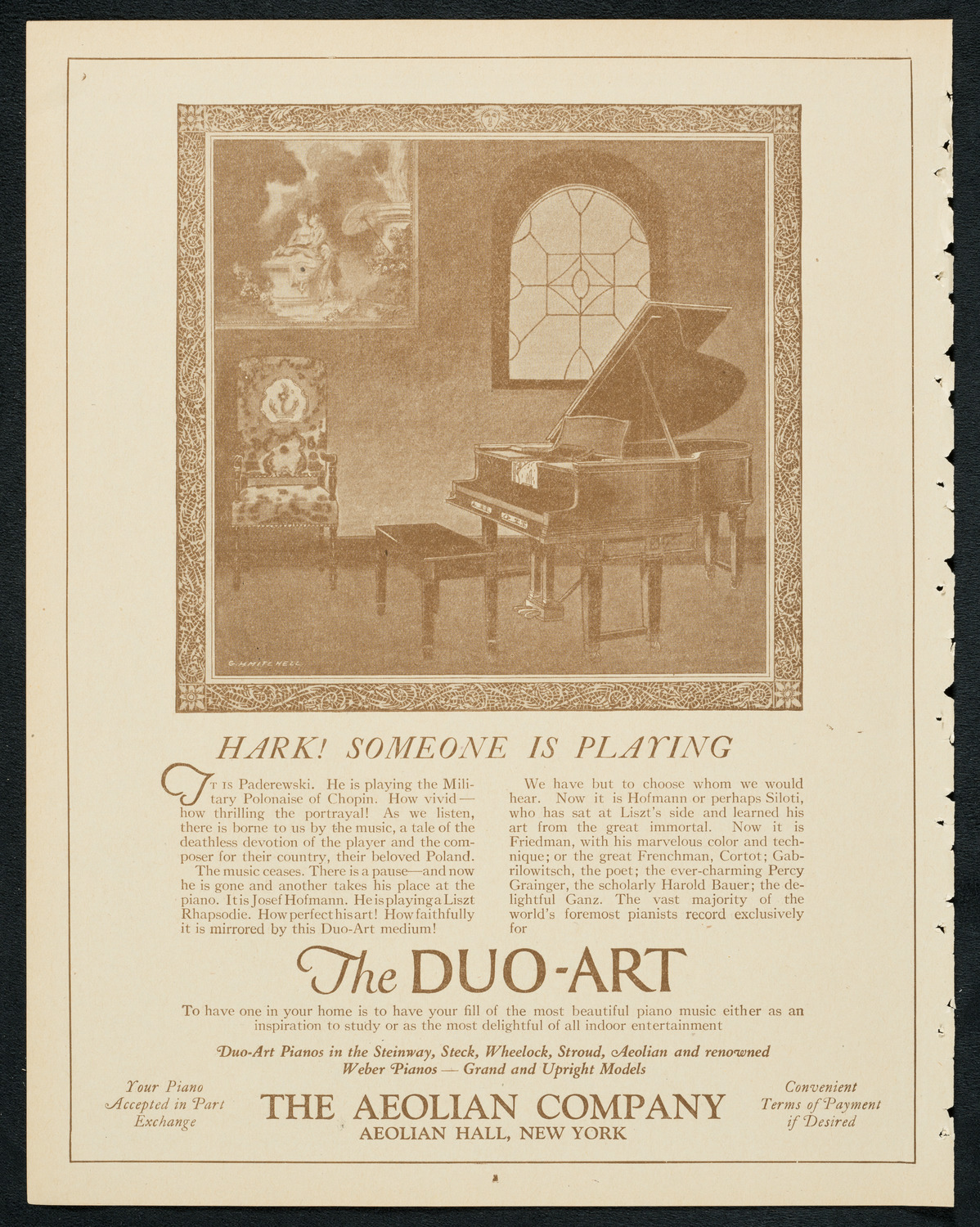 Philadelphia Orchestra, October 30, 1923, program page 2