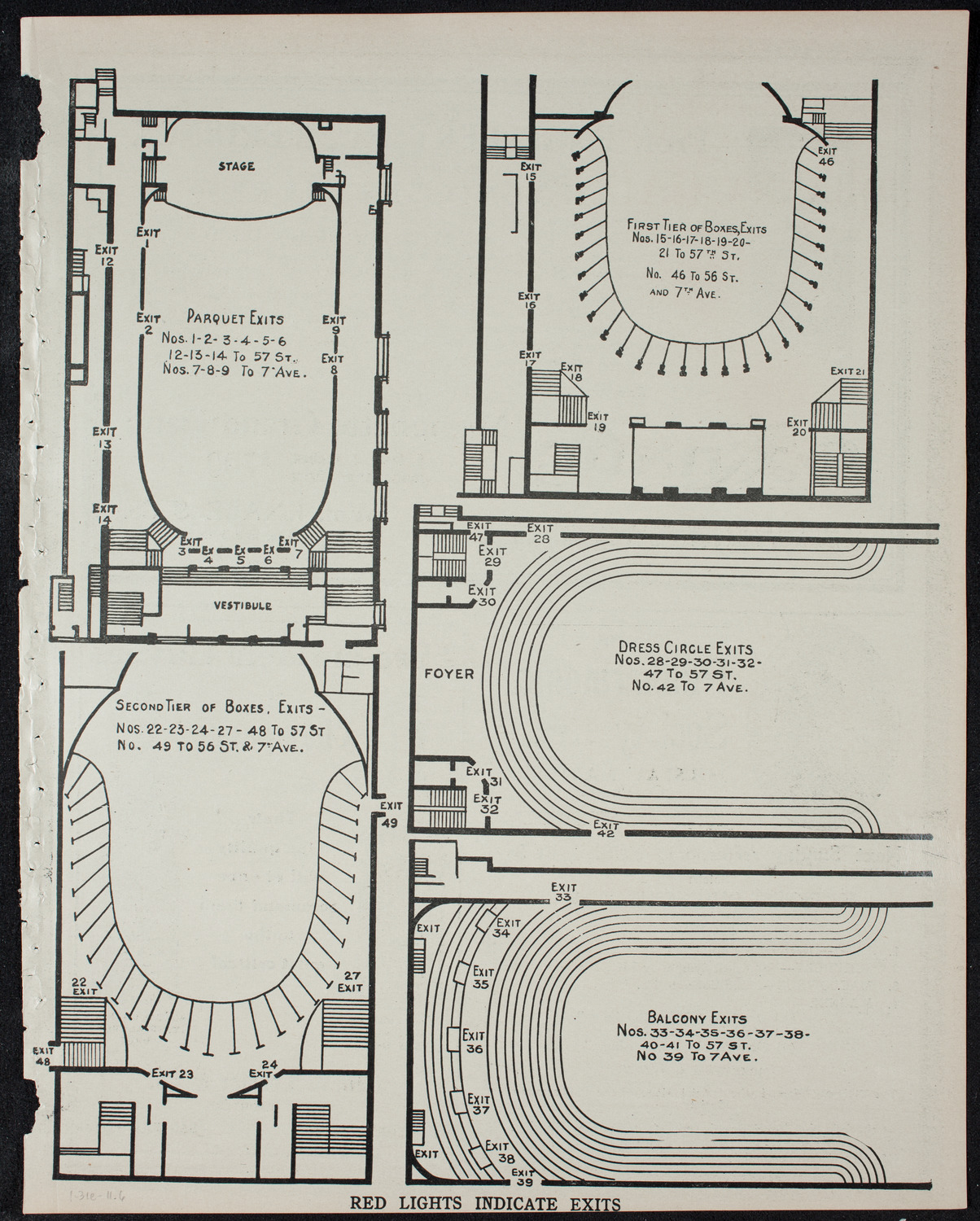 New York Philharmonic, January 31, 1911, program page 11