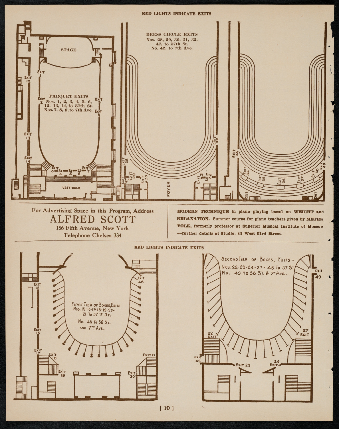 Mecca Temple of New York: Ancient Arabic Order of the Nobles of the Mystic Shrine, April 29, 1922, program page 10