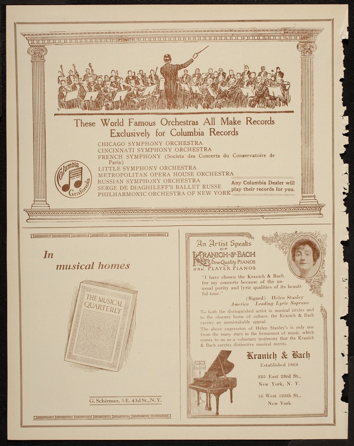 Rudolph Polk, Violin, March 23, 1920, program page 6