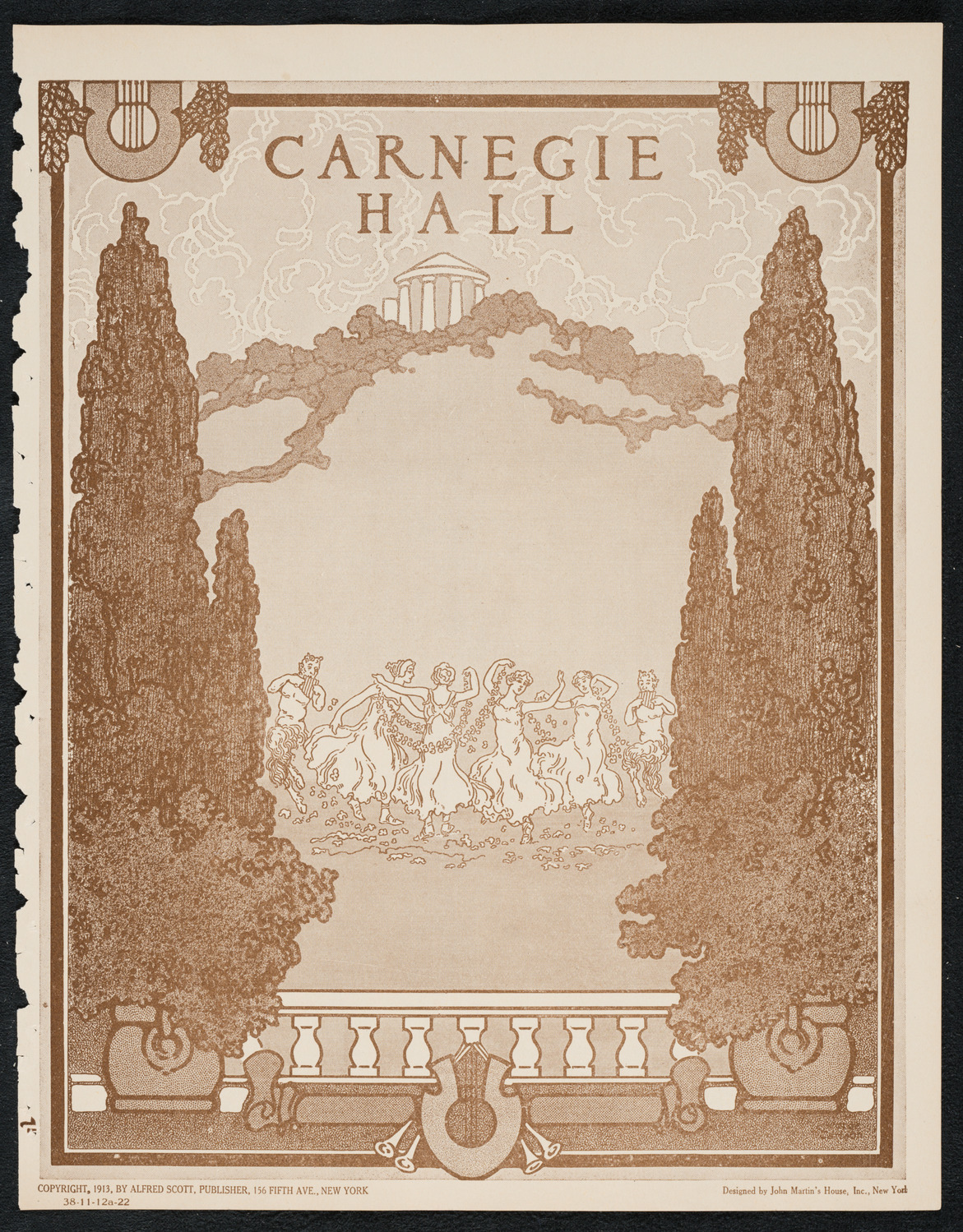 Isa Kremer, Soprano, November 12, 1922, program page 1