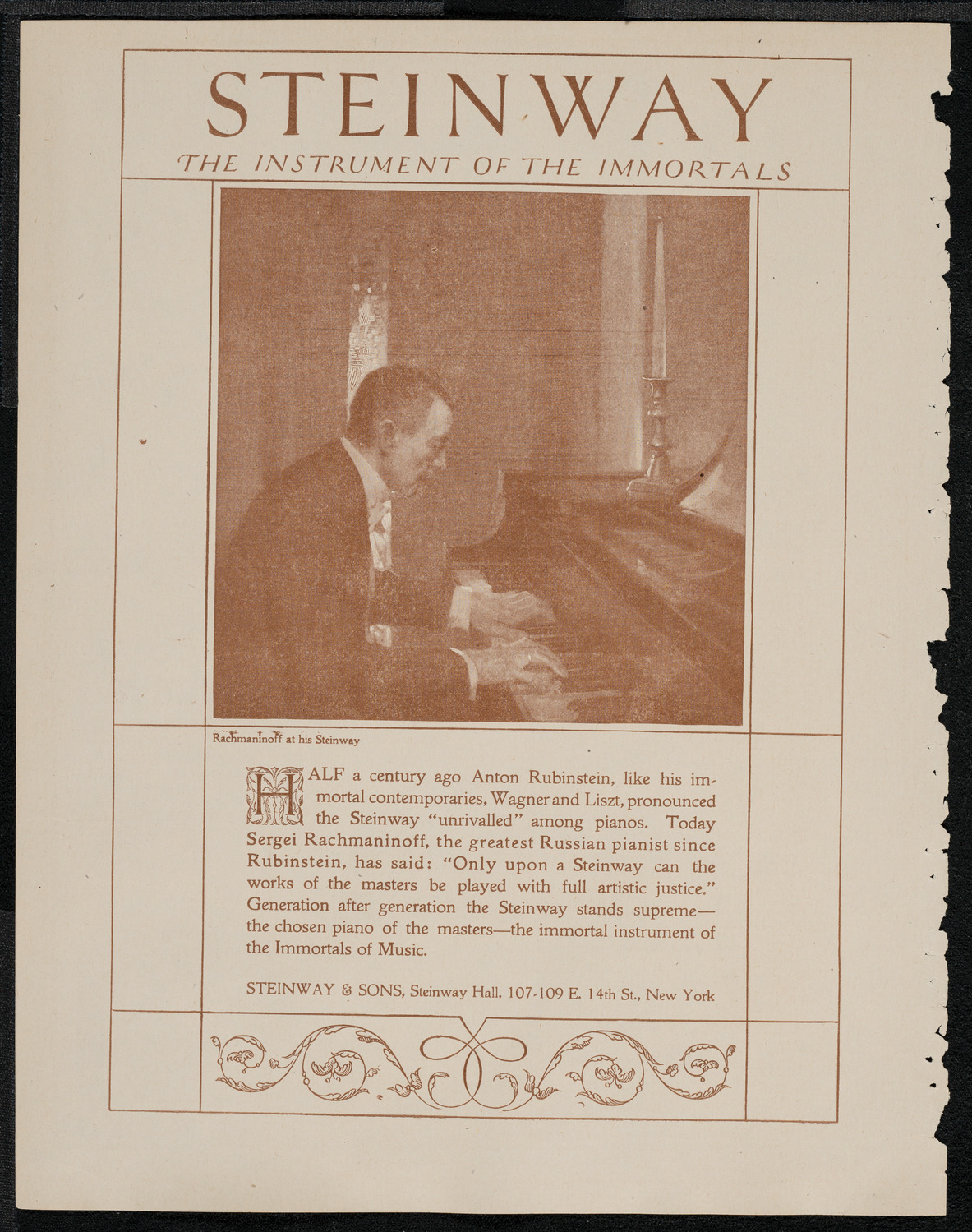 Symphony Concert for Young People, March 5, 1921, program page 4