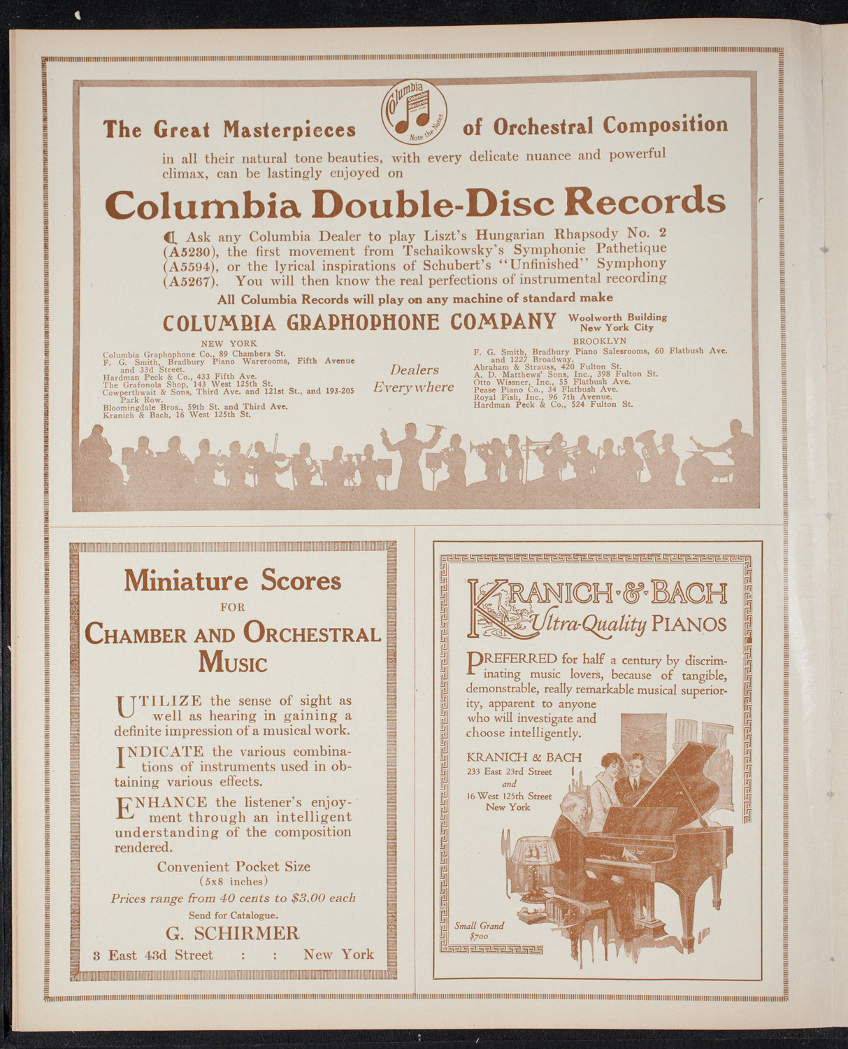 Elmendorf Lecture: Southern Italy and Sicily, December 5, 1915, program page 6