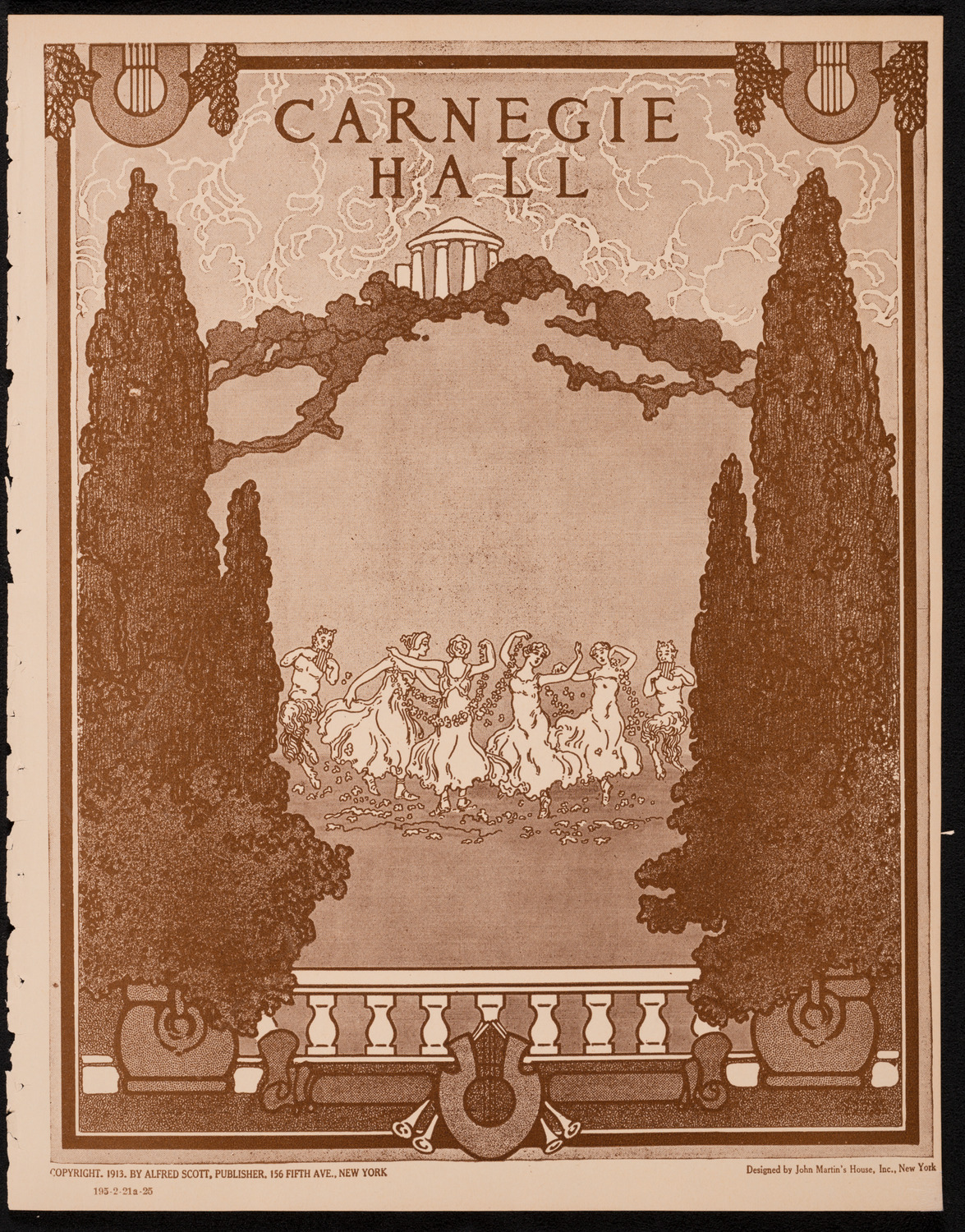 Fritz Kreisler, Violin, February 21, 1925, program page 1