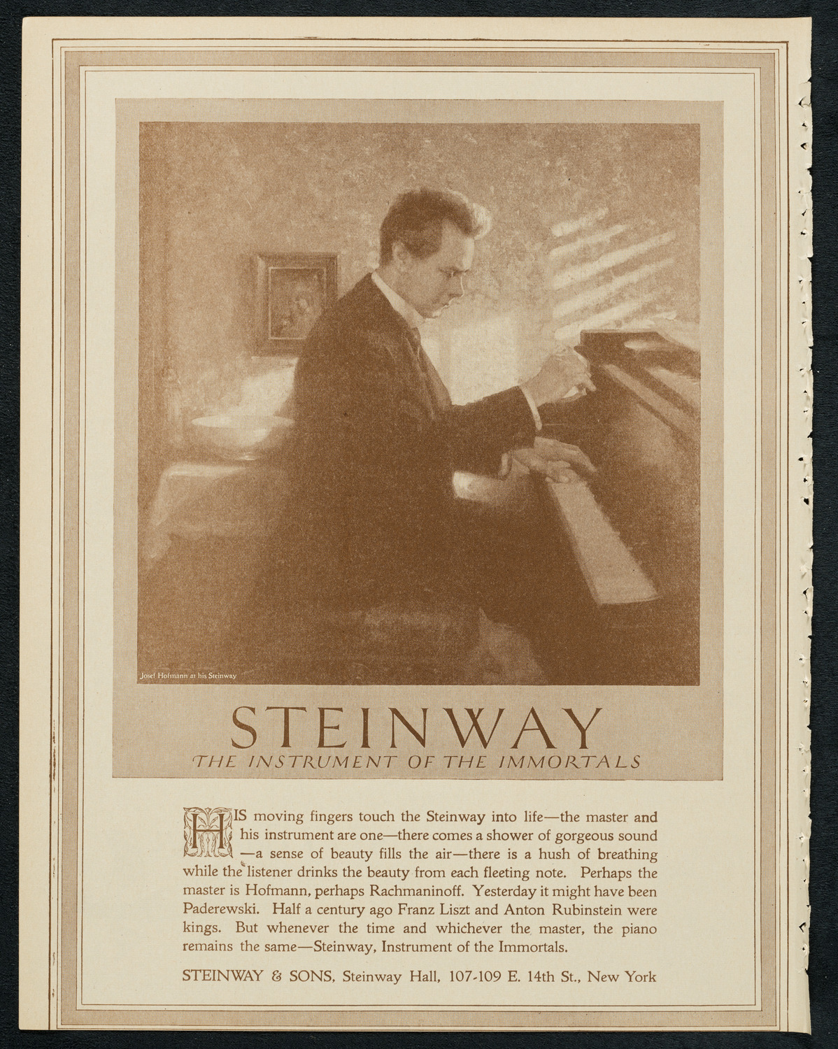 Concert and Address in Honor of Christopher Columbus, October 12, 1923, program page 4