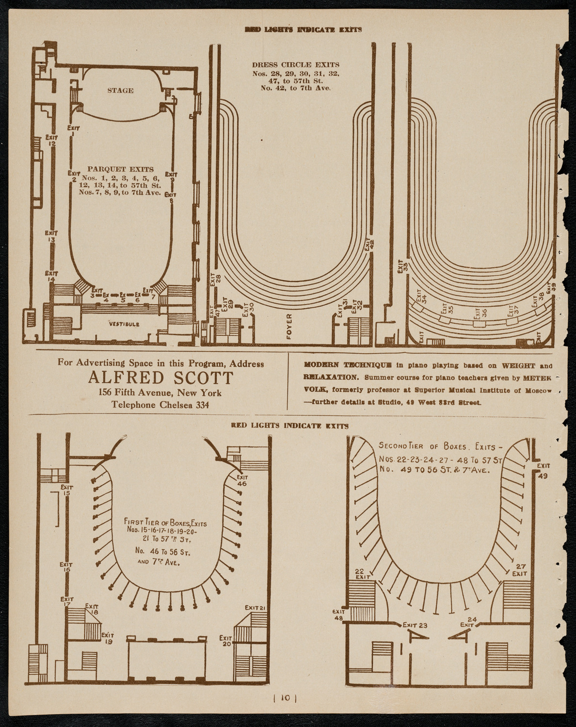 Angelo Guiffrida, Violin, May 28, 1922, program page 10