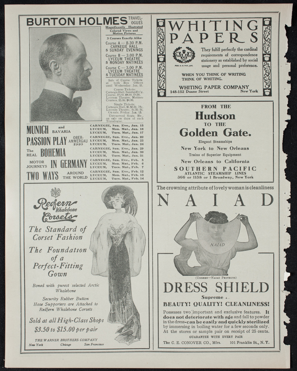 Lillian Nordica, Soprano, with the New York Symphony Orchestra, January 11, 1911, program page 2