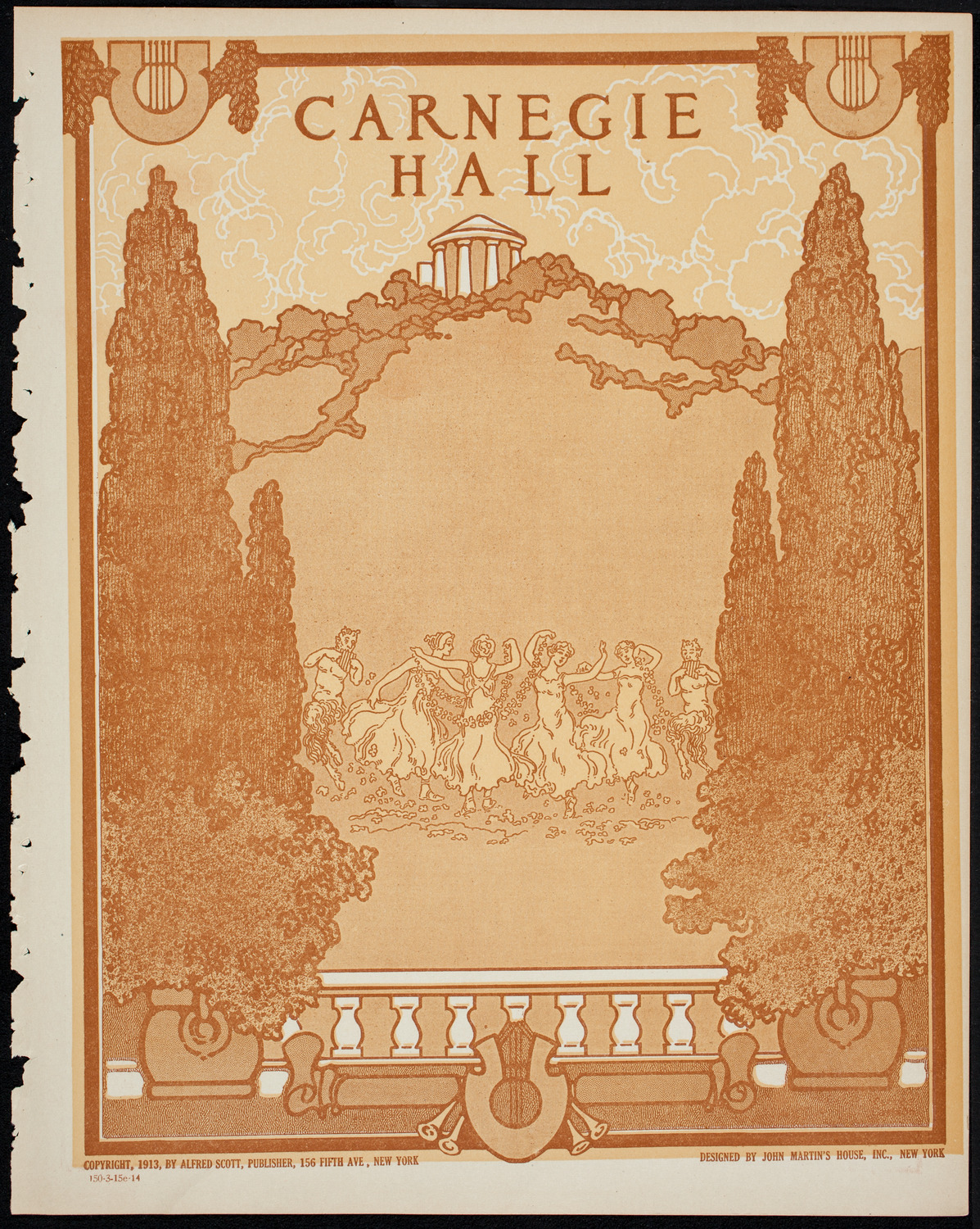 Newman Traveltalks: Paris, March 15, 1914, program page 1