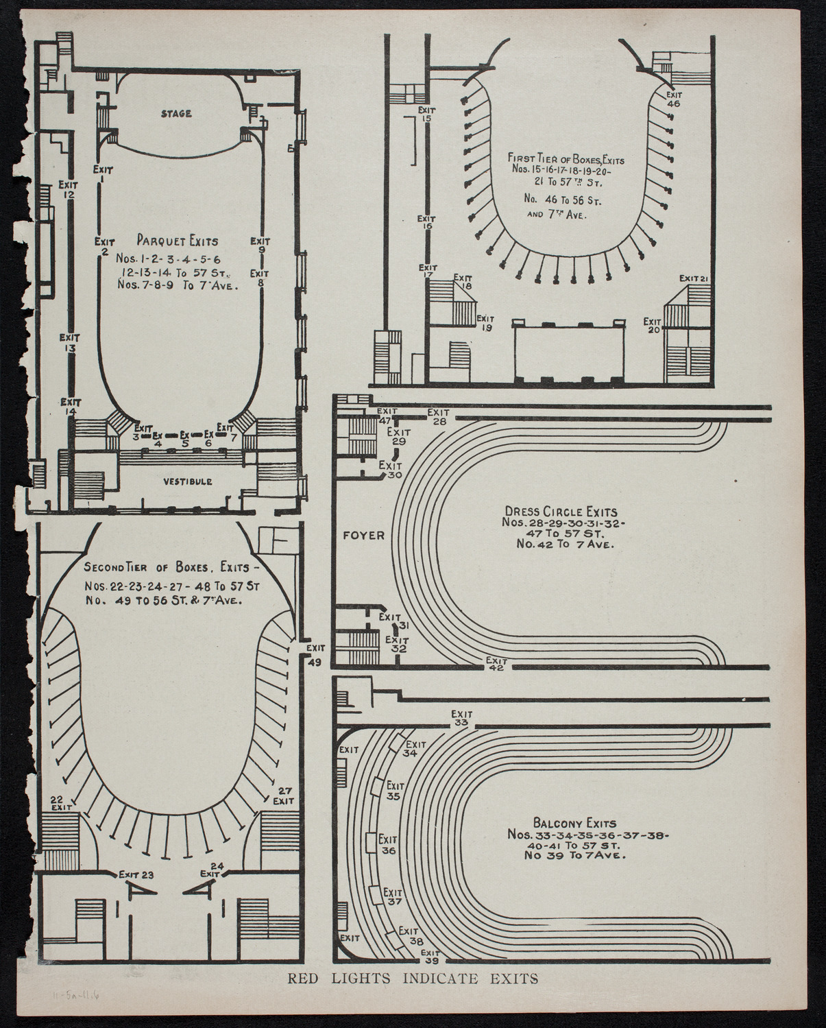 New York Philharmonic, November 5, 1911, program page 11