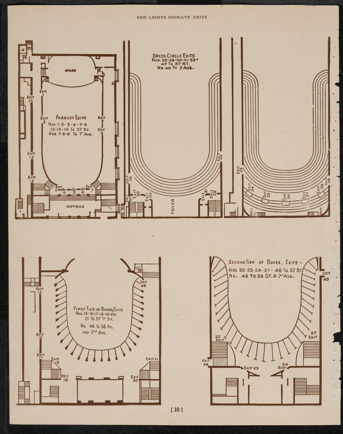 National Ballet and Toe Dancing Exposition of America, April 16, 1921, program page 10