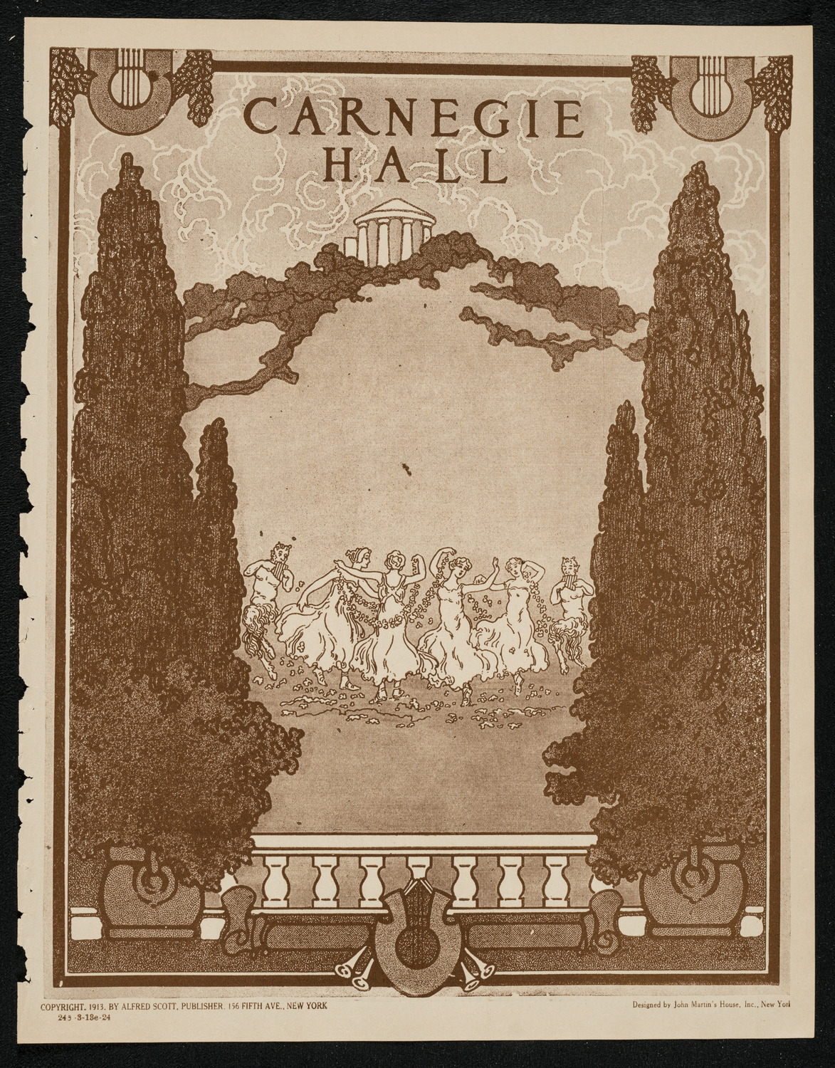 Boston Symphony Orchestra, March 13, 1924, program page 1