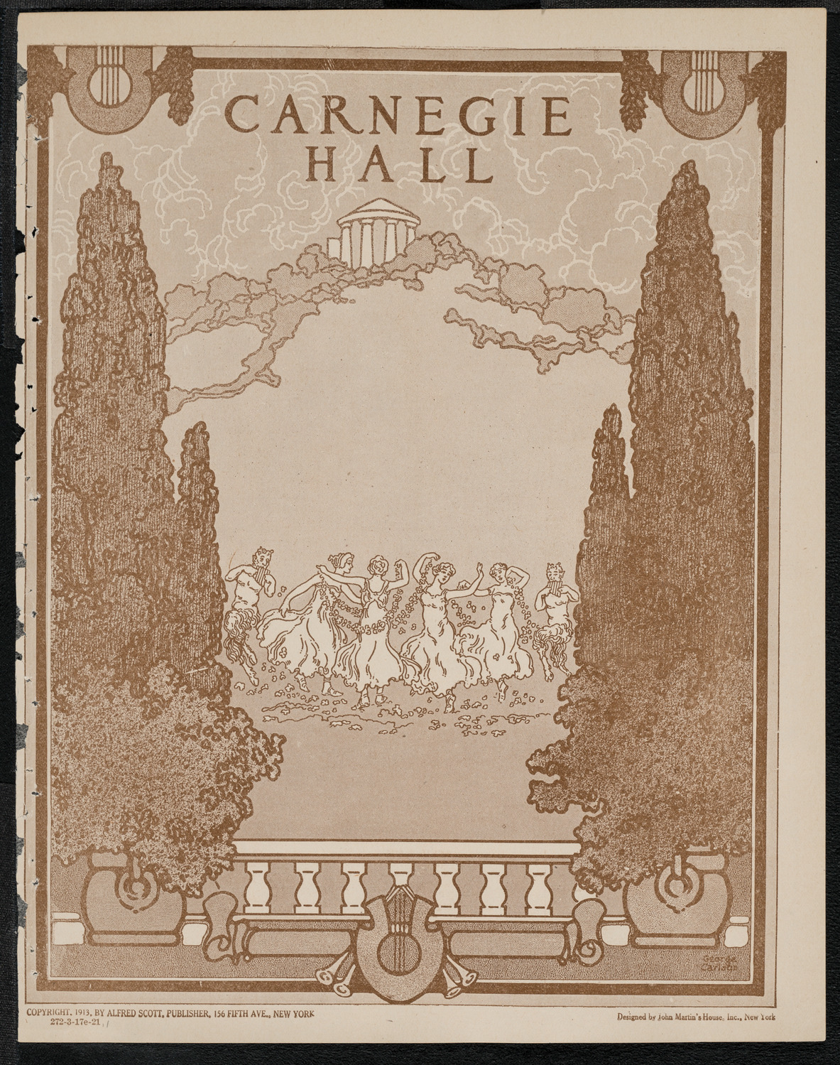 Boston Symphony Orchestra, March 17, 1921, program page 1