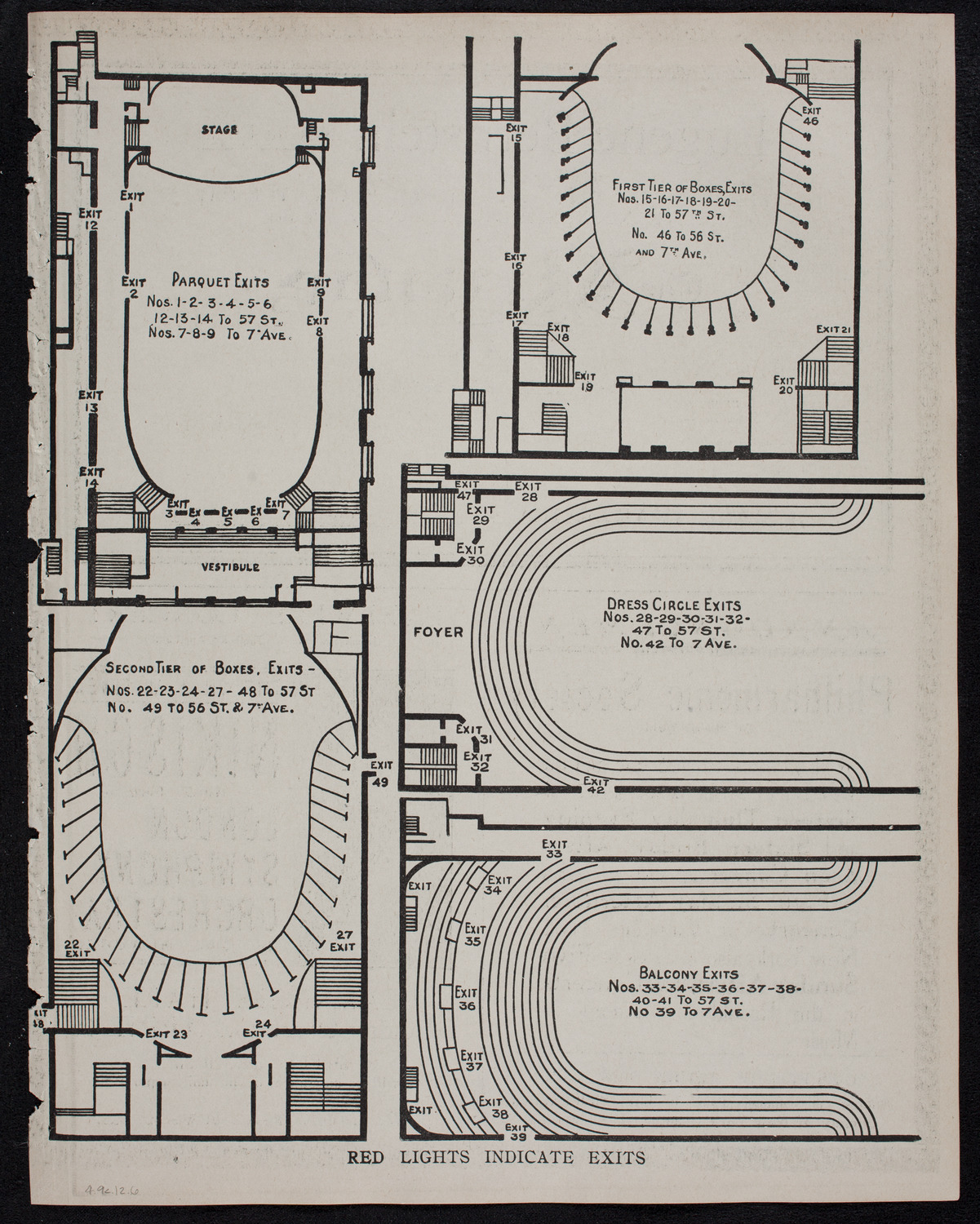 Royal Athenian String Orchestra, April 9, 1912, program page 11
