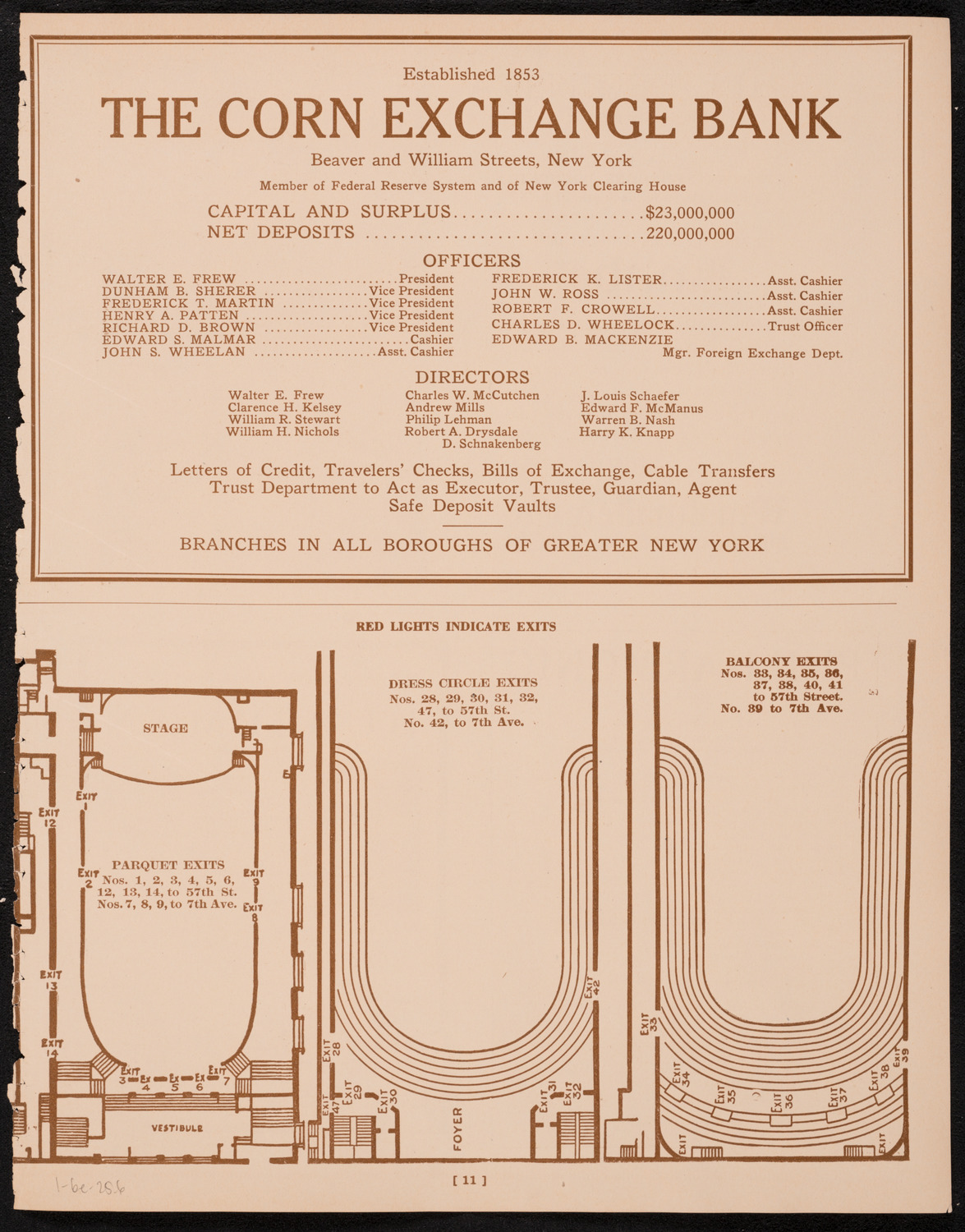 Philadelphia Orchestra, January 6, 1925, program page 11