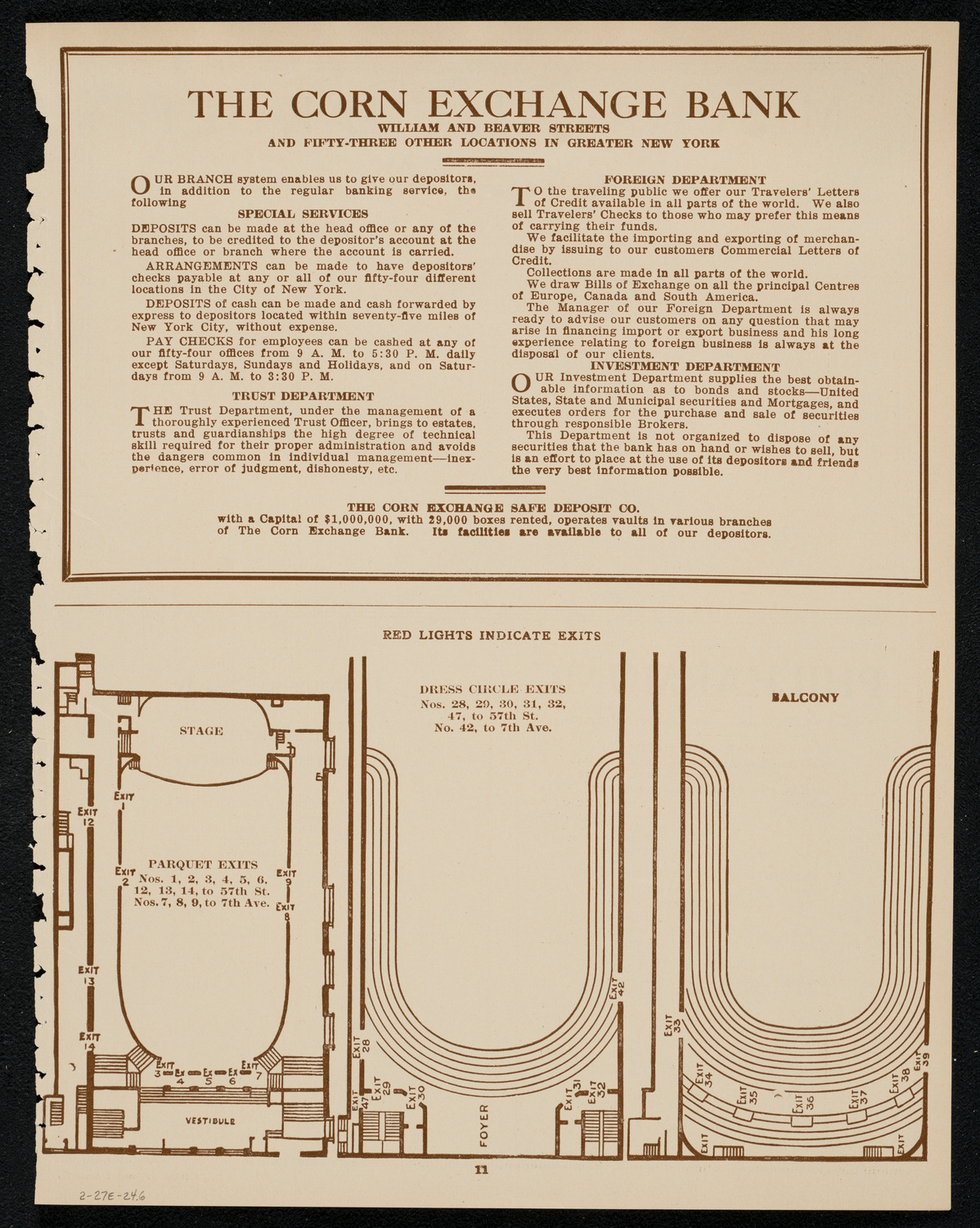New York Philharmonic Students' Concert, February 27, 1924, program page 11