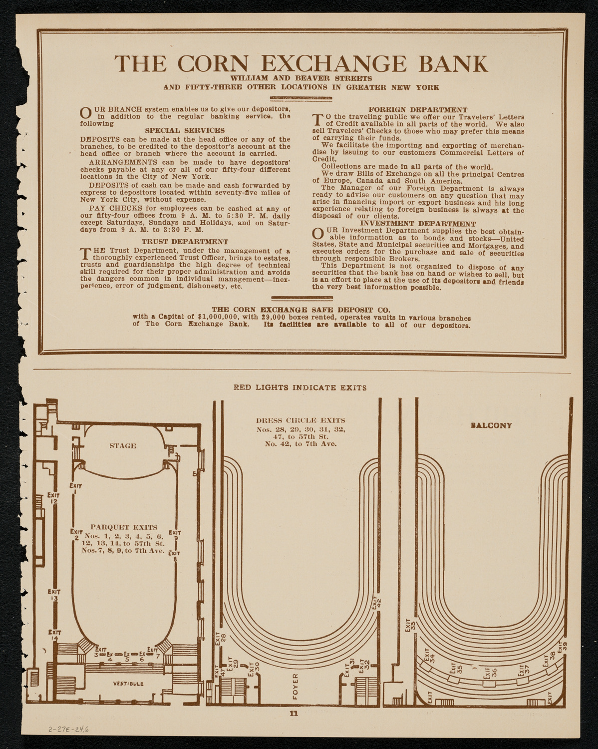 New York Philharmonic Students' Concert, February 27, 1924, program page 11