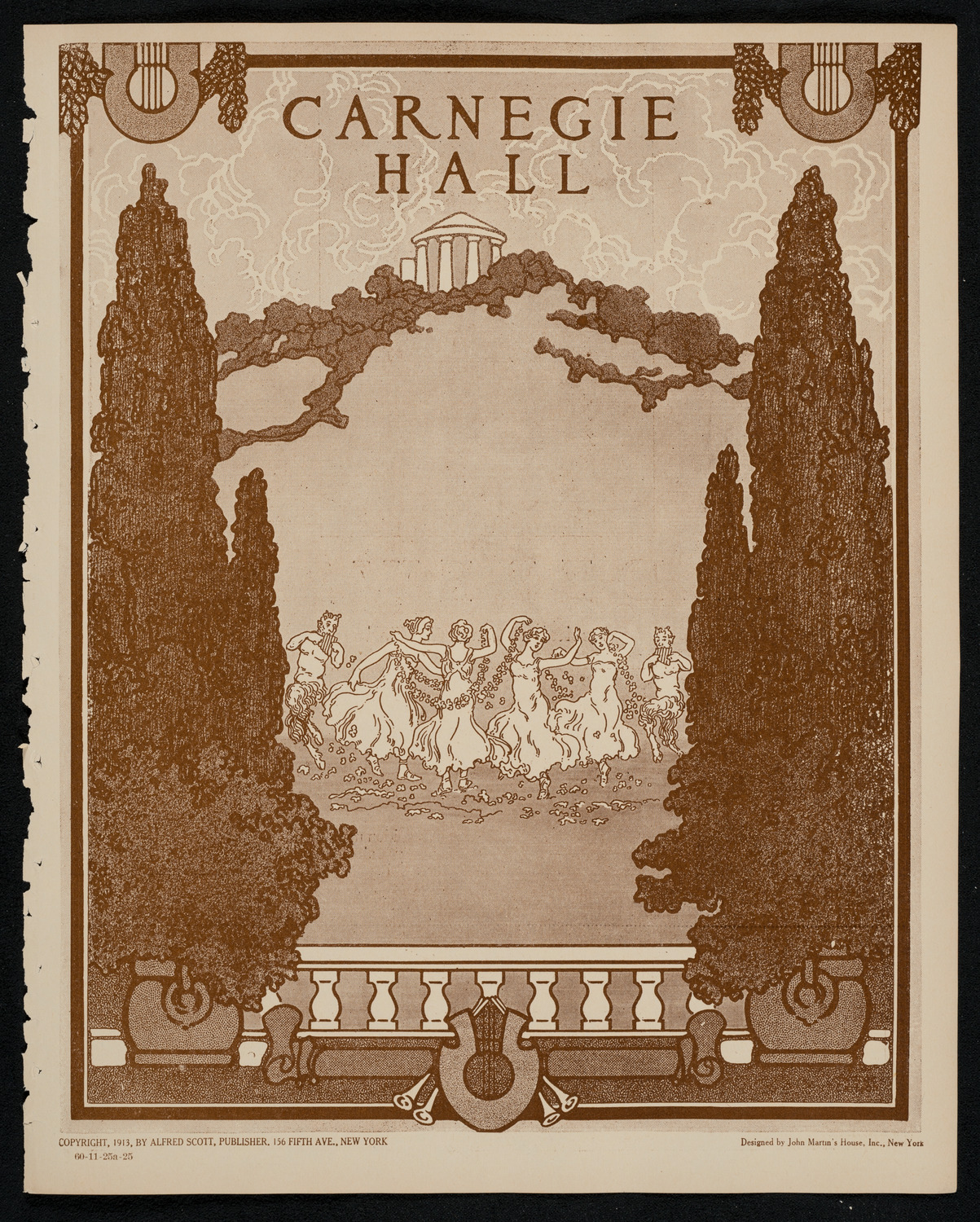 Ignacy Jan Paderewski, Piano, November 25, 1925, program page 1