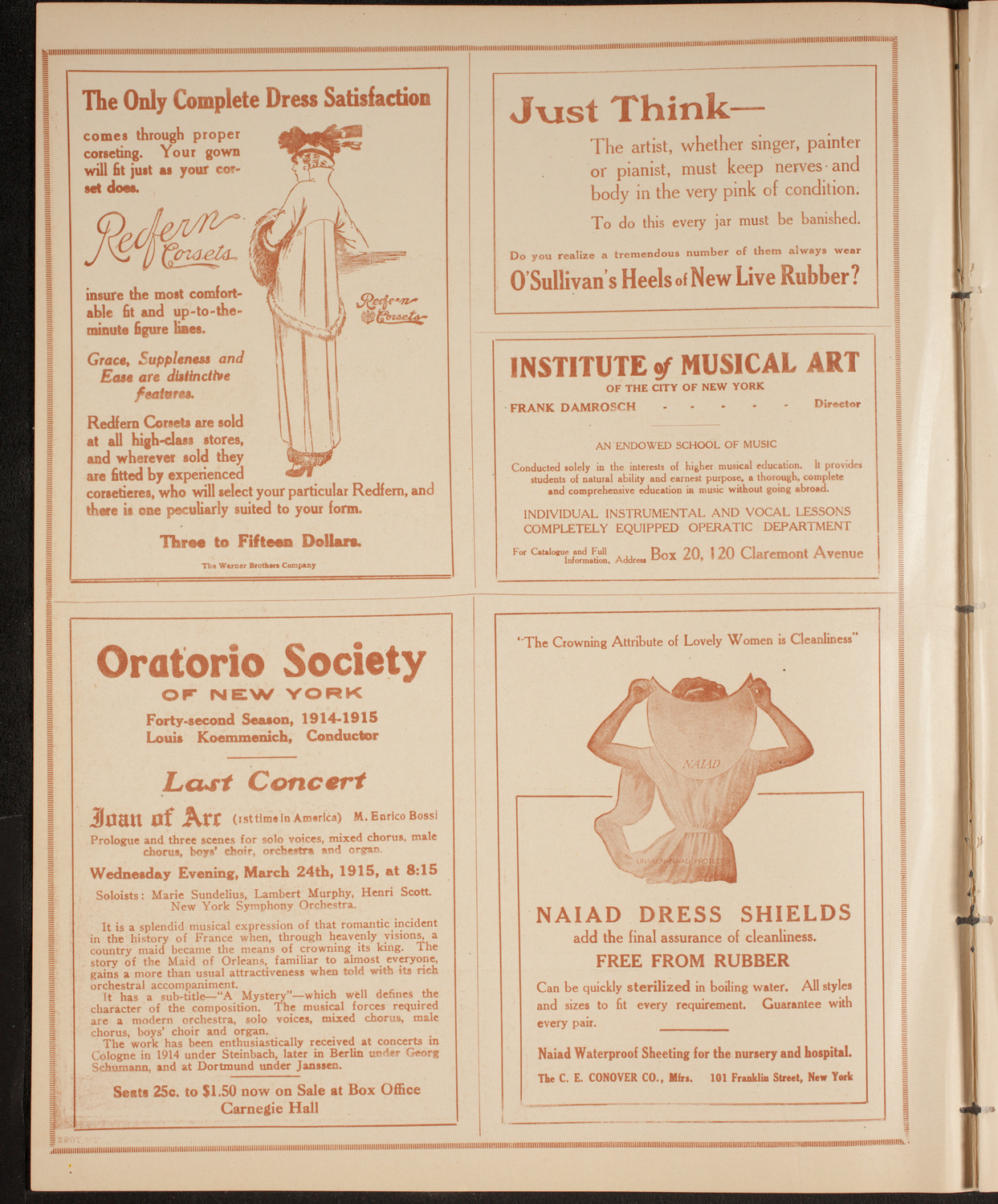 Symphony Concert for Young People, January 23, 1915, program page 2