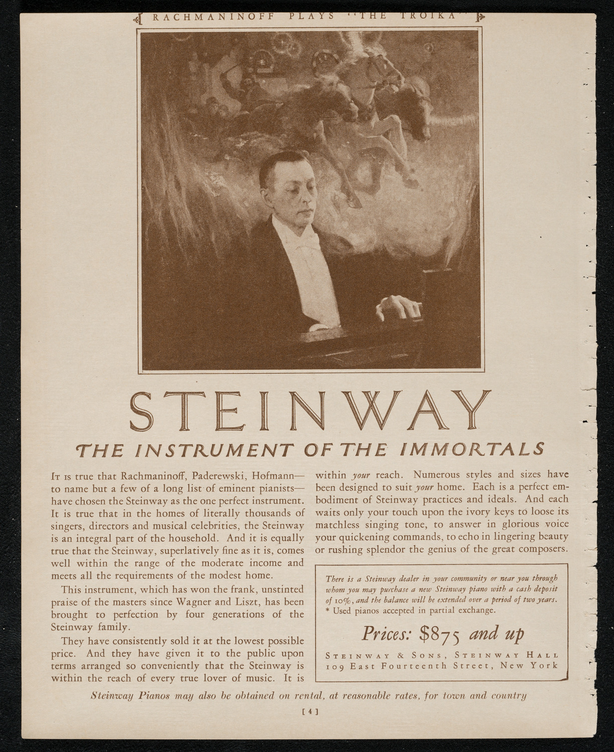 Columbus Day Celebration, October 12, 1924, program page 4