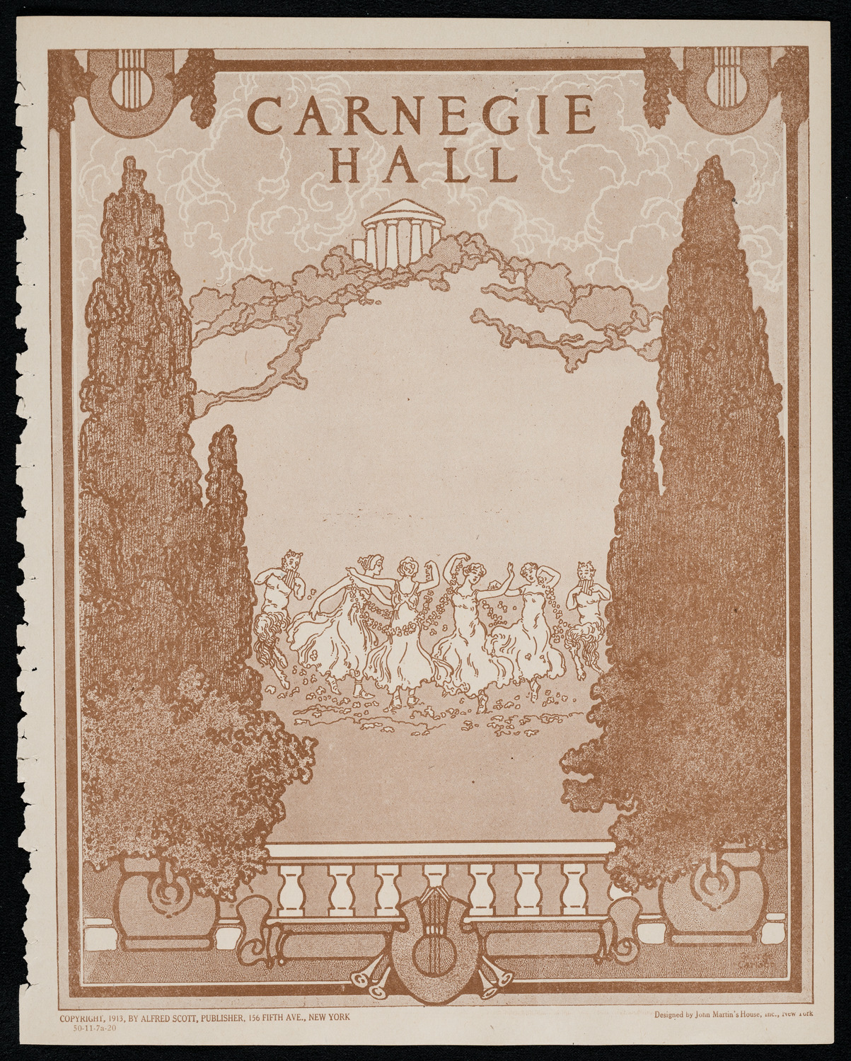 Ervin Nyiregyházi, Piano, November 7, 1920, program page 1