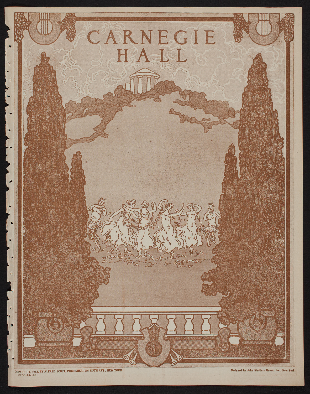 Meeting: The Humanitarian Cult, May 14, 1918, program page 1