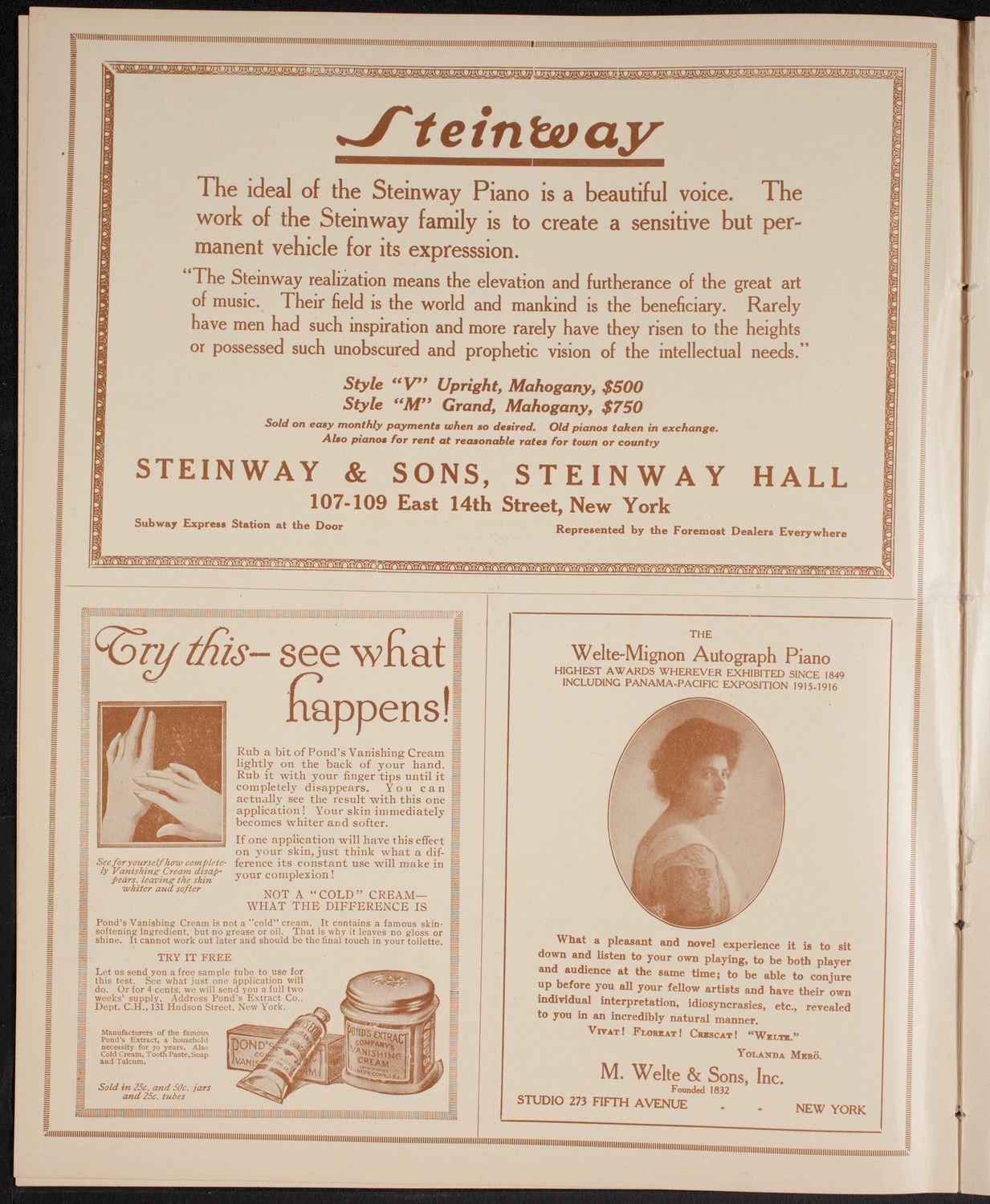 Newman Traveltalks: Peru, March 19, 1916, program page 4