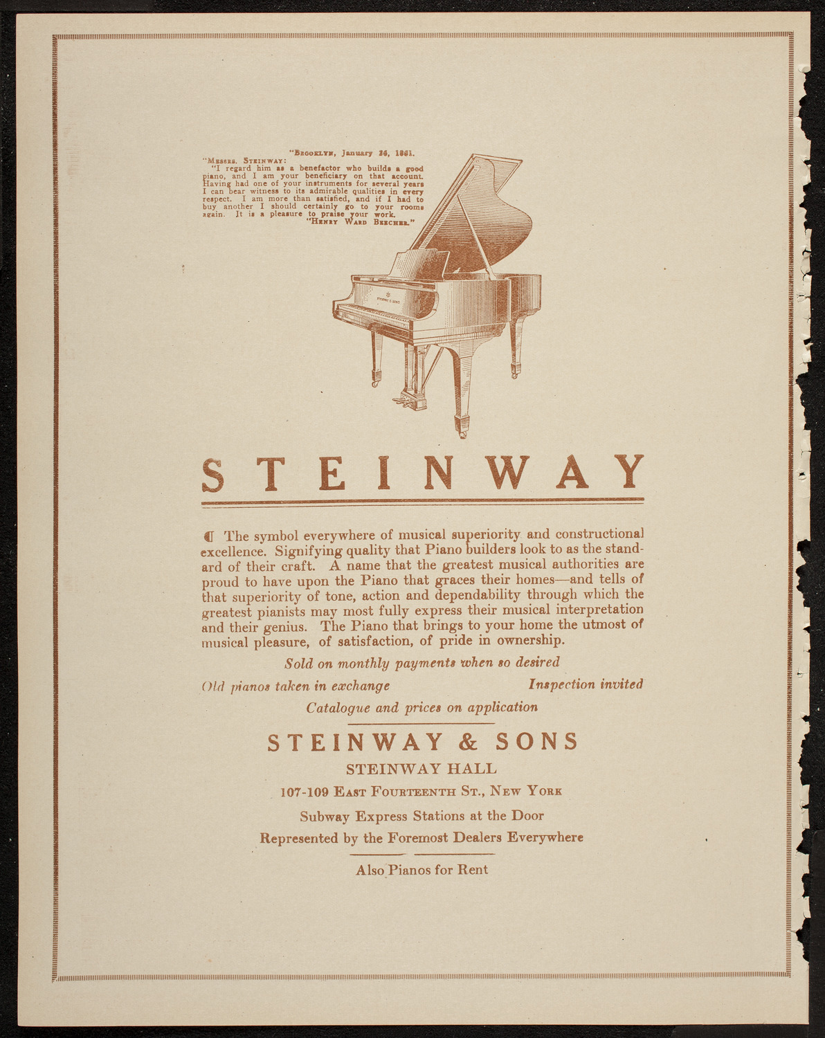 Jewish Folk-Songs Chorus, March 14, 1920, program page 4