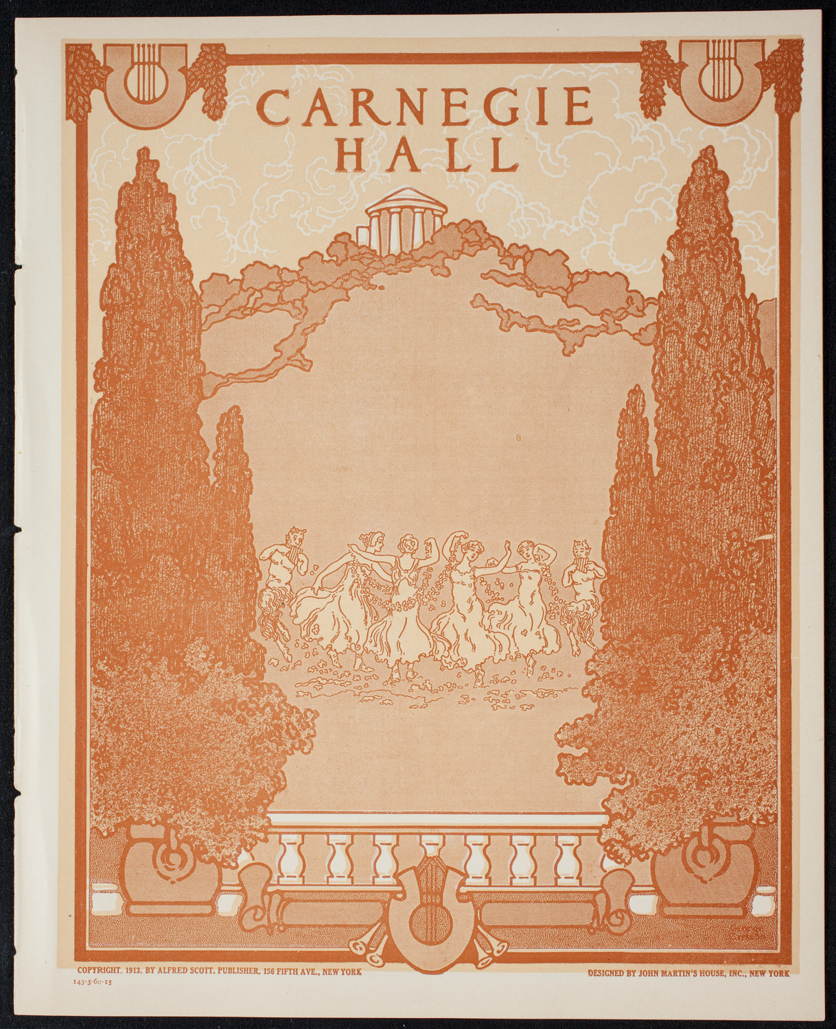 Russian Symphony Society of New York, March 6, 1915, program page 1