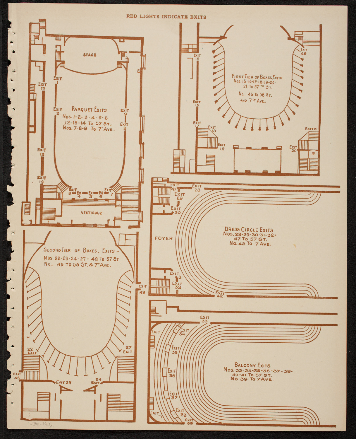 New York Philharmonic, January 20, 1917, program page 11