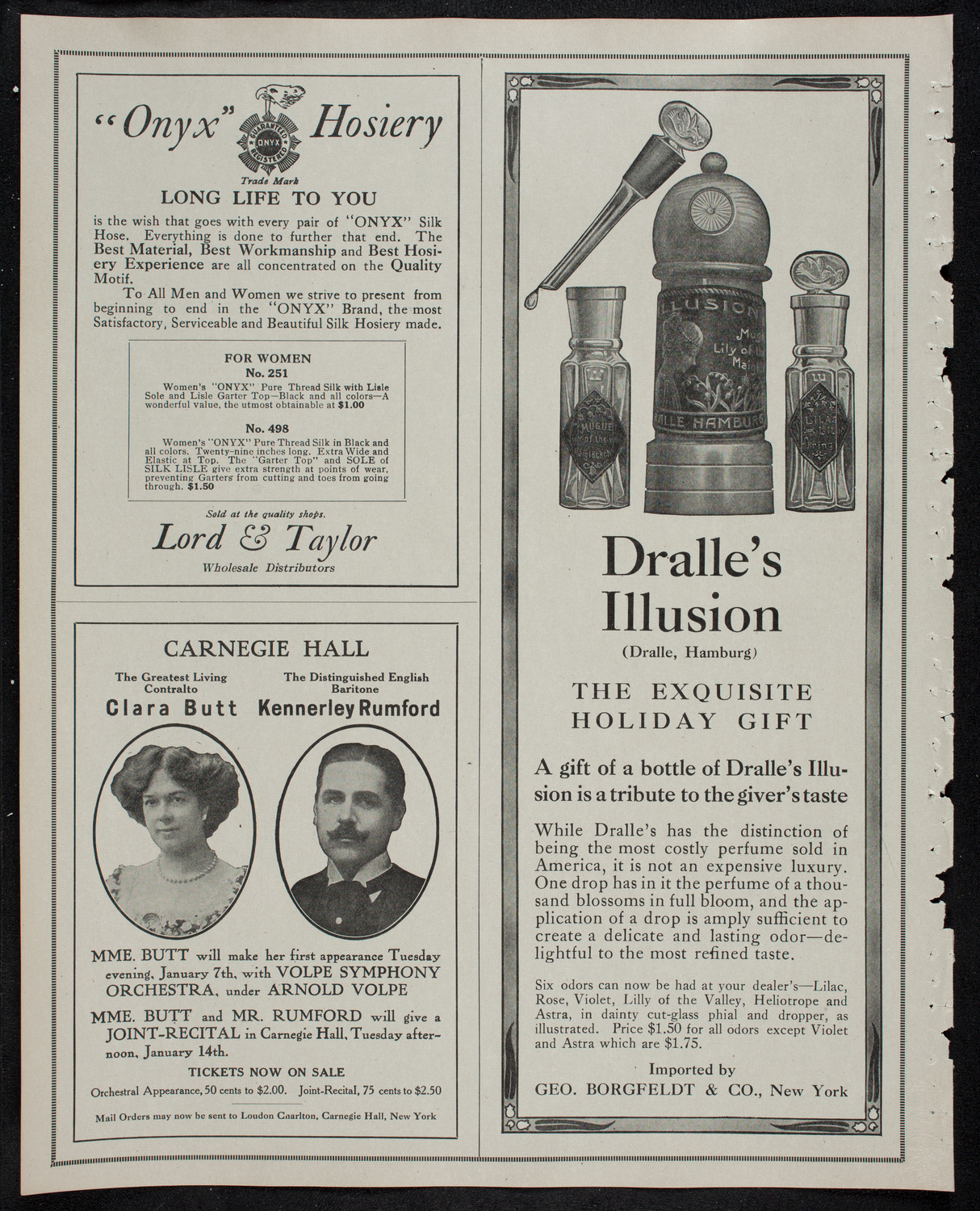 New York Philharmonic, December 26, 1912, program page 8