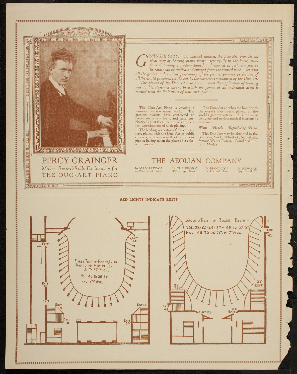 Baroness Leja de Torinoff, Soprano, January 27, 1920, program page 10