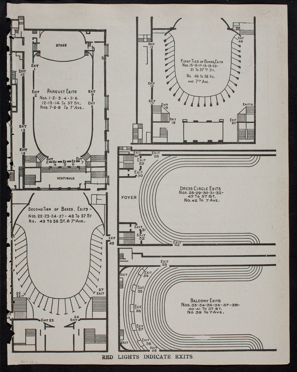 New York Philharmonic, January 18, 1912, program page 11