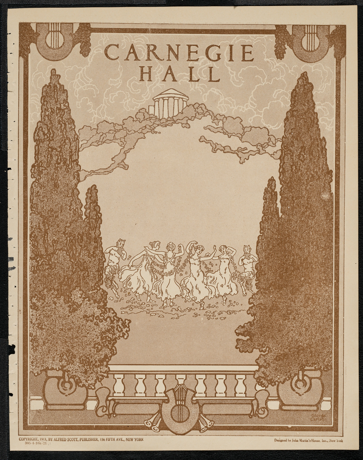 Sophie Braslau, Contralto, April 10, 1921, program page 1