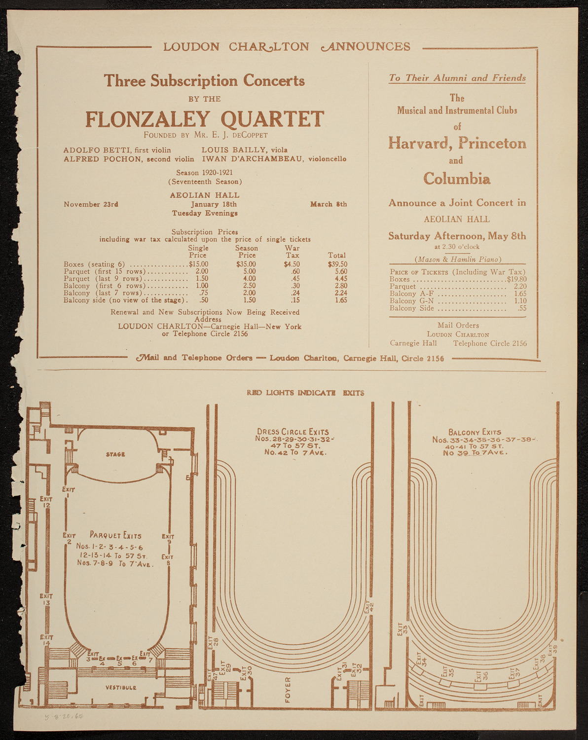 Girls' Club of the Bronx Church House: Pantomime Ballets and Divertissements, May 8, 1920, program page 11