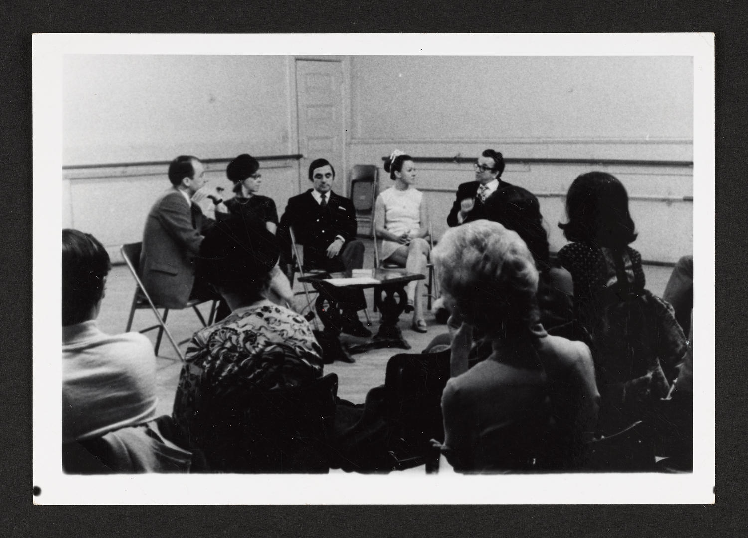 Meeting of the Ballet Club at Ballet Arts, Carnegie Hall Studio #61