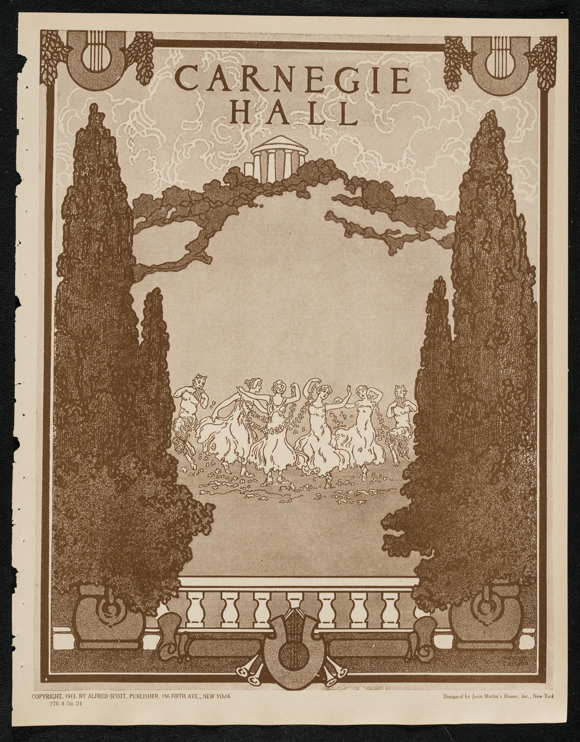 Boston Symphony Orchestra, April 5, 1924, program page 1