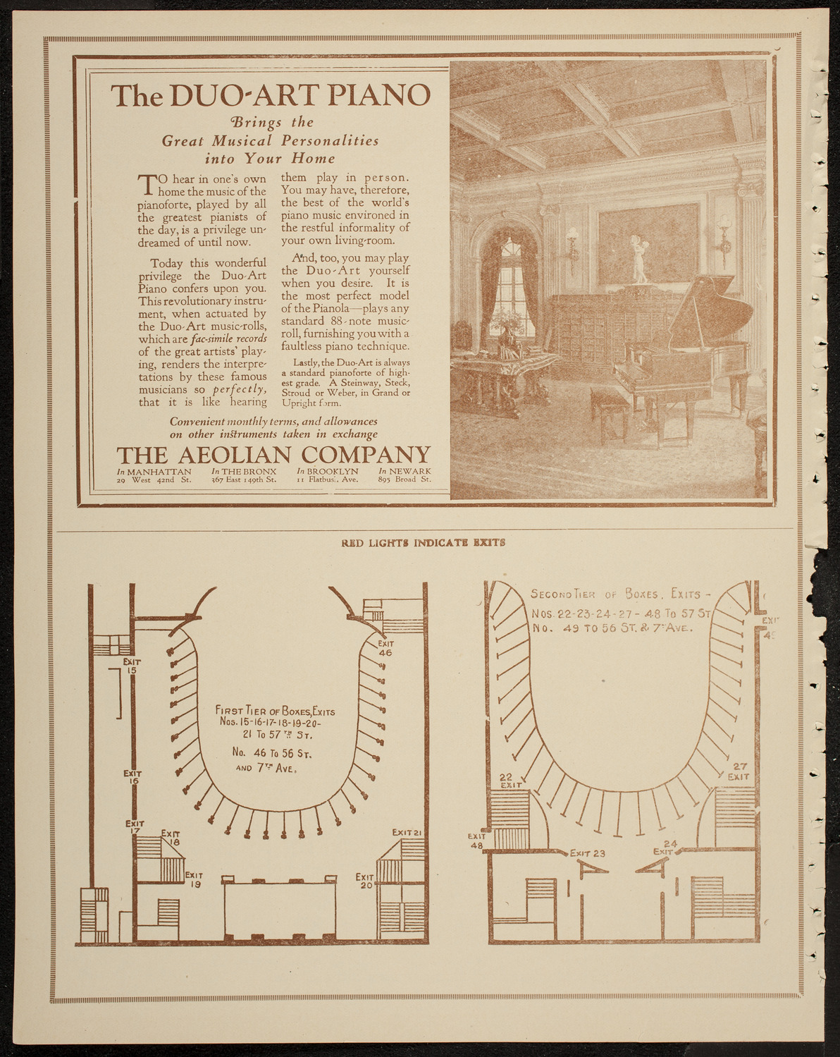 New York Philharmonic, February 12, 1920, program page 10