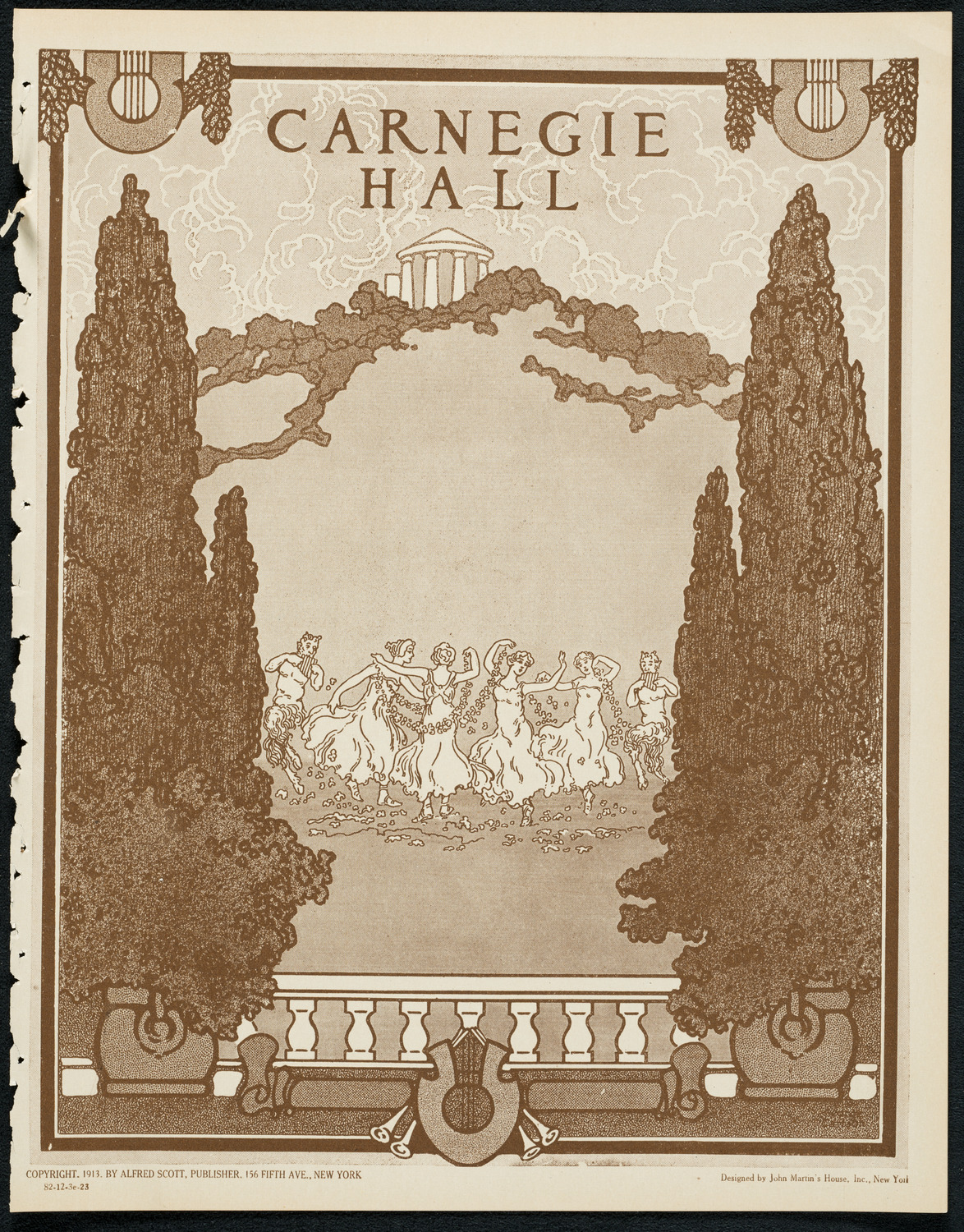 New York Philharmonic Students' Concert, December 3, 1923, program page 1